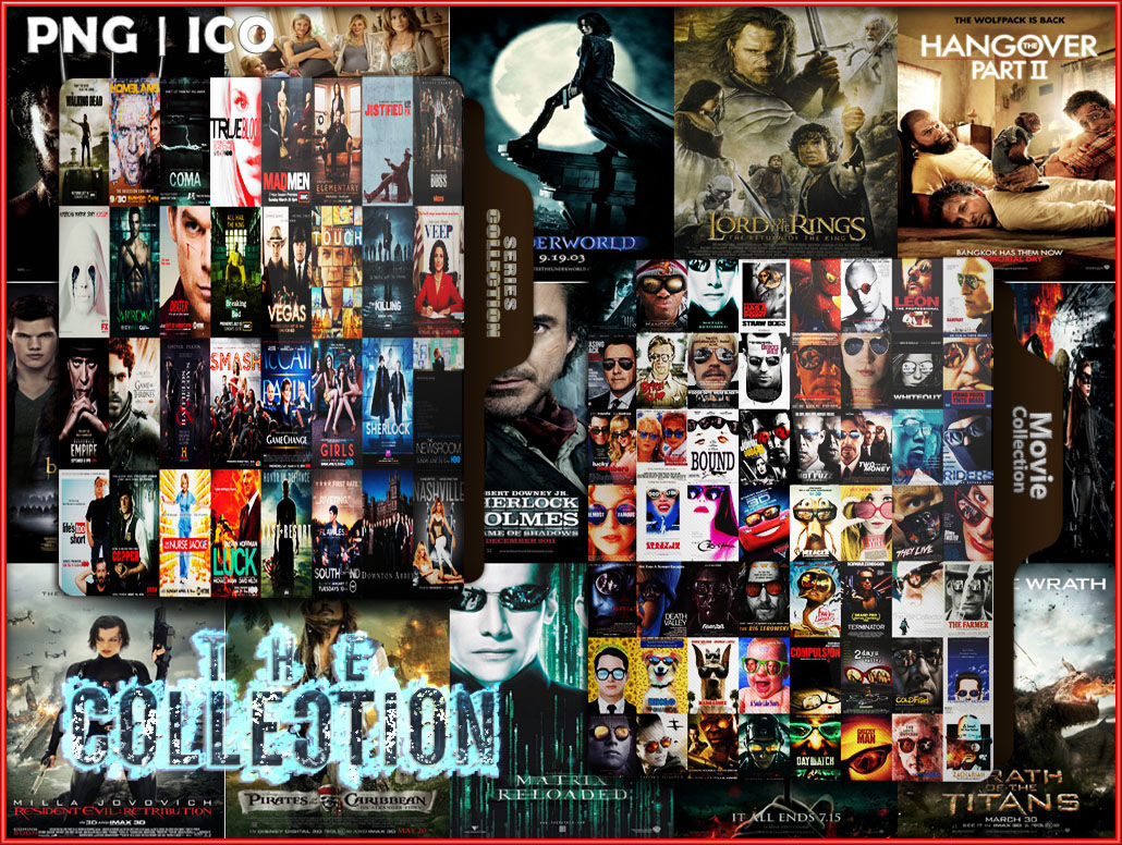 Wallpaper #qECnMJMBJhL2WPba0MKo233 Movies and Series Collection Folder Icon by Omidh3ro on Deviantart
