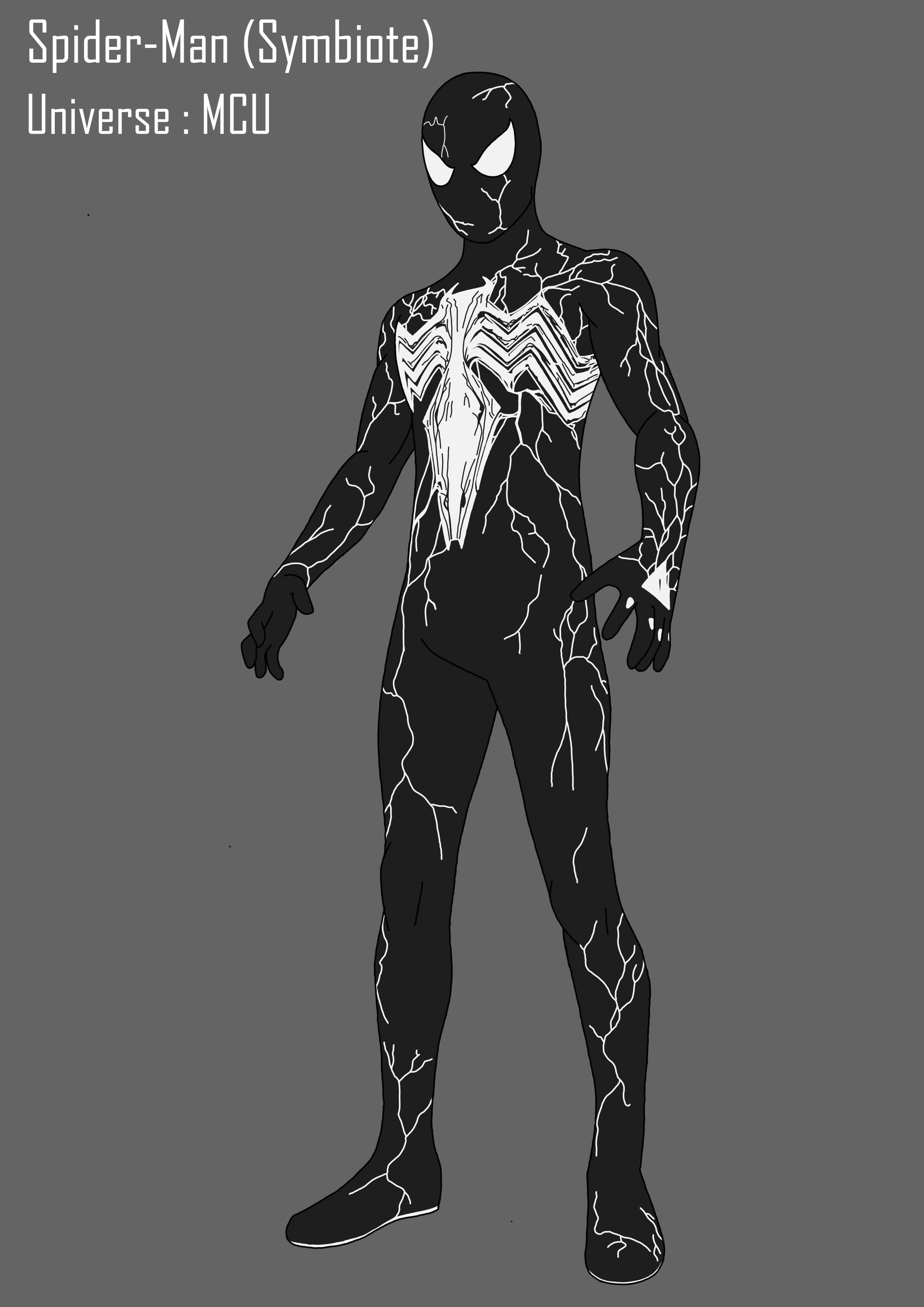 Wallpaper #j6U0MpMB0vj5YdARHNPk259 Spider Man Symbiote MCU by Dragonkid17 on Deviantart