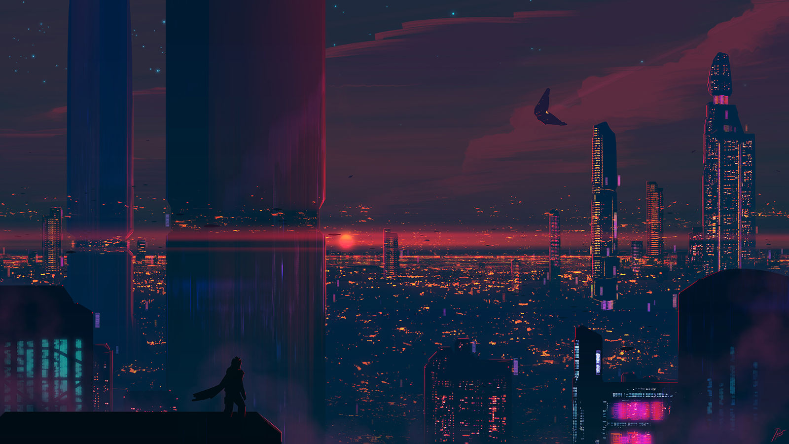 Wallpaper #gKXaNpMBVBiSkHCaa4ol239 Nightlife Momentum by Joeyjazz Rimaginarylandscapes