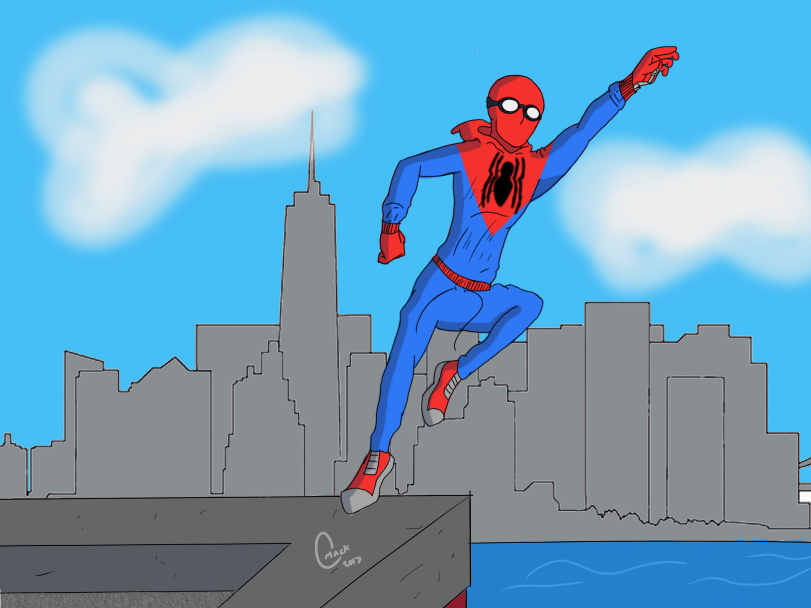 Wallpaper #qqemMpMBlSzal8H1Utun83 Fan Made Spiderman Homemade Suit by Nightrobin64 on Deviantart