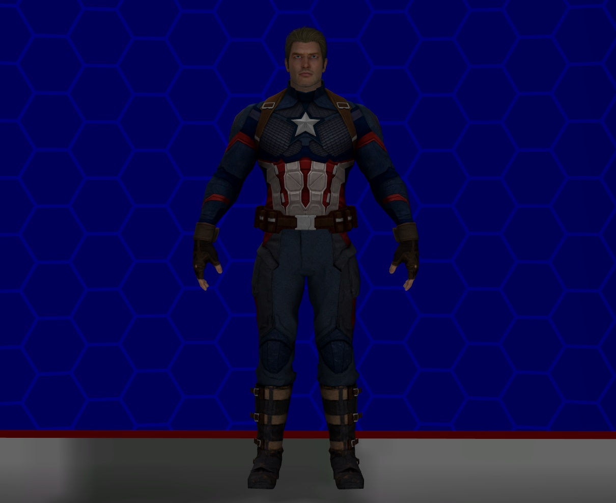 Wallpaper #IWg5HJMBSpphPi3-dSIC257 Model Dl Mfr Endgame Captain America by Wolfblade111 on Deviantart