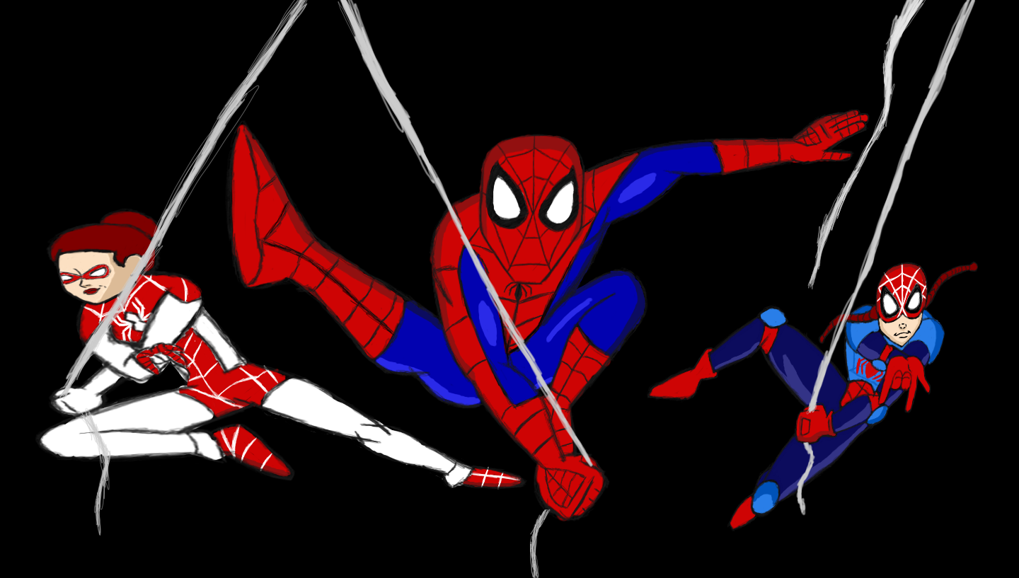 Wallpaper #3zG8NZMB5zzyi_yYz1df208 All New Amazing Spiderman Family by Stelly777 on Deviantart