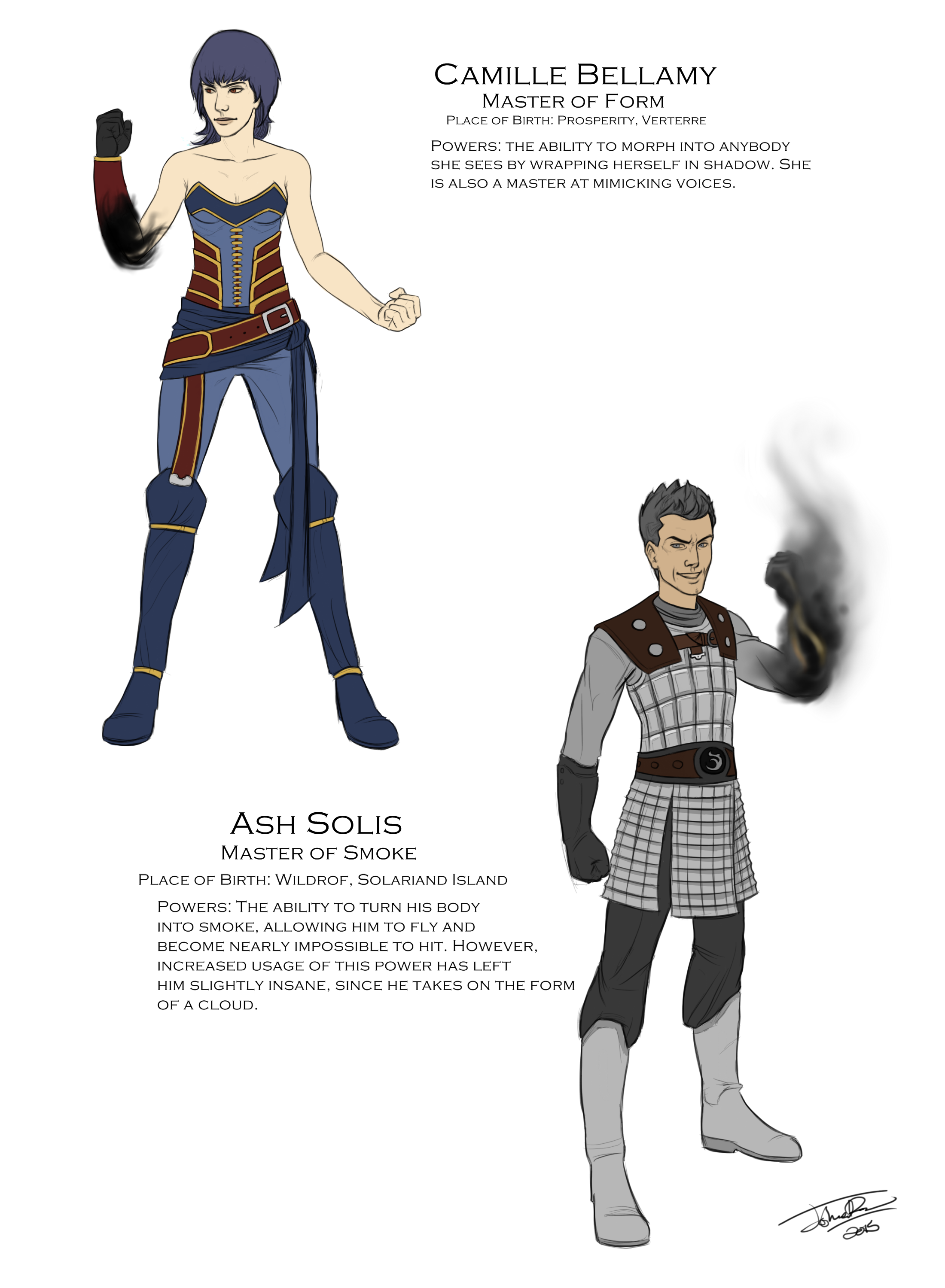 Wallpaper #N3eDJpMB-pgBXx60wqKk196 Elemental Masters Part 3 Camille and Ash by Joshuad17 on Deviantart