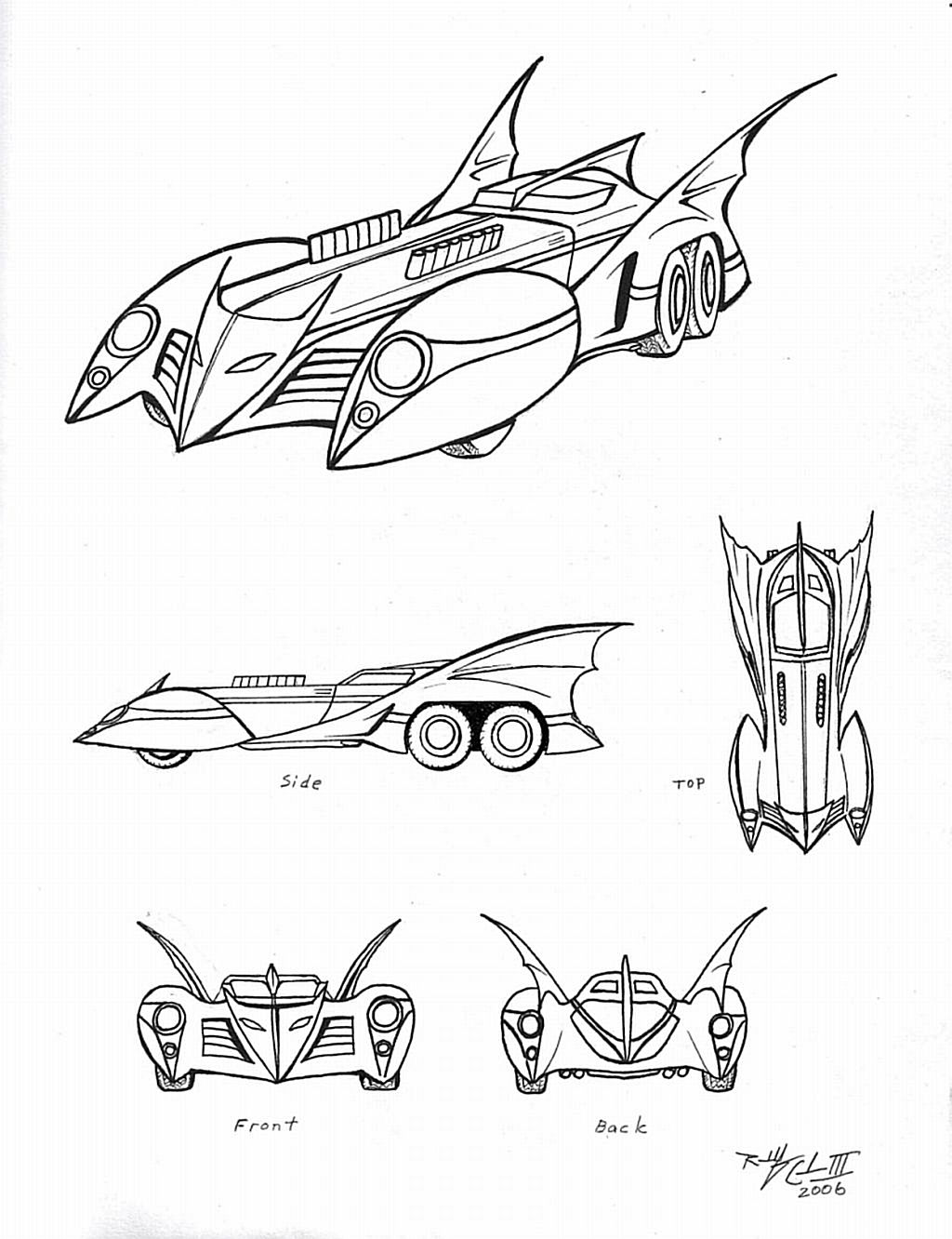 Wallpaper #t2h3FpMBSpphPi3-7QvA159 Concept Sketch the Batmobile by Kanefinger1939 on Deviantart