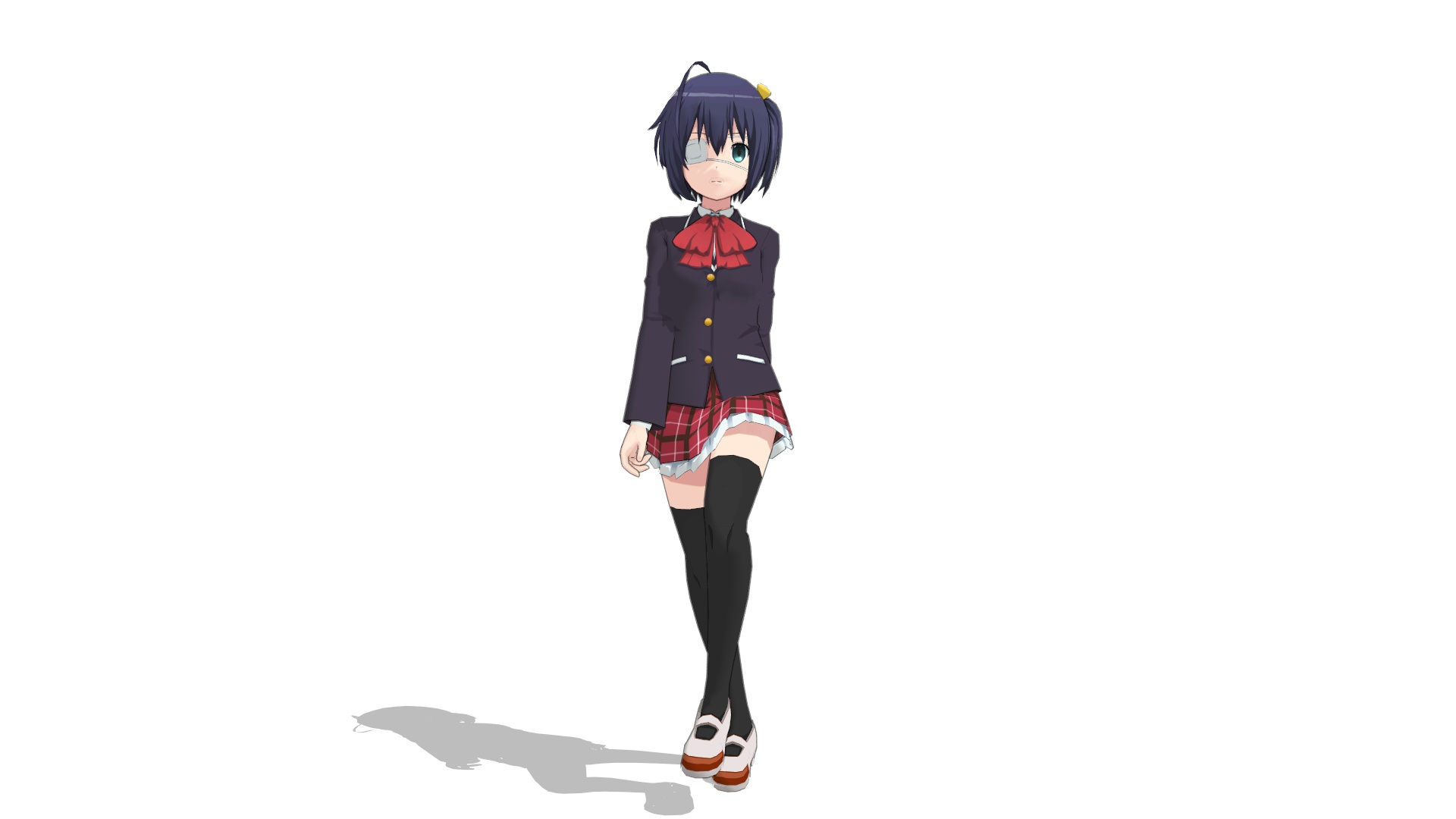 Wallpaper #dbyBO5MBMDFIMcjNkH_R230 Takanashi Rikka Uniform Mmd Model Dl by Wealyu on Deviantart