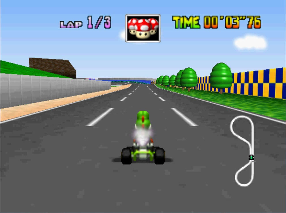 Wallpaper #rLjr15IBJvJKYCmExOXu15 Mario Kart 64 Luigi Circuit by Gamesquaredyoutube on Deviantart