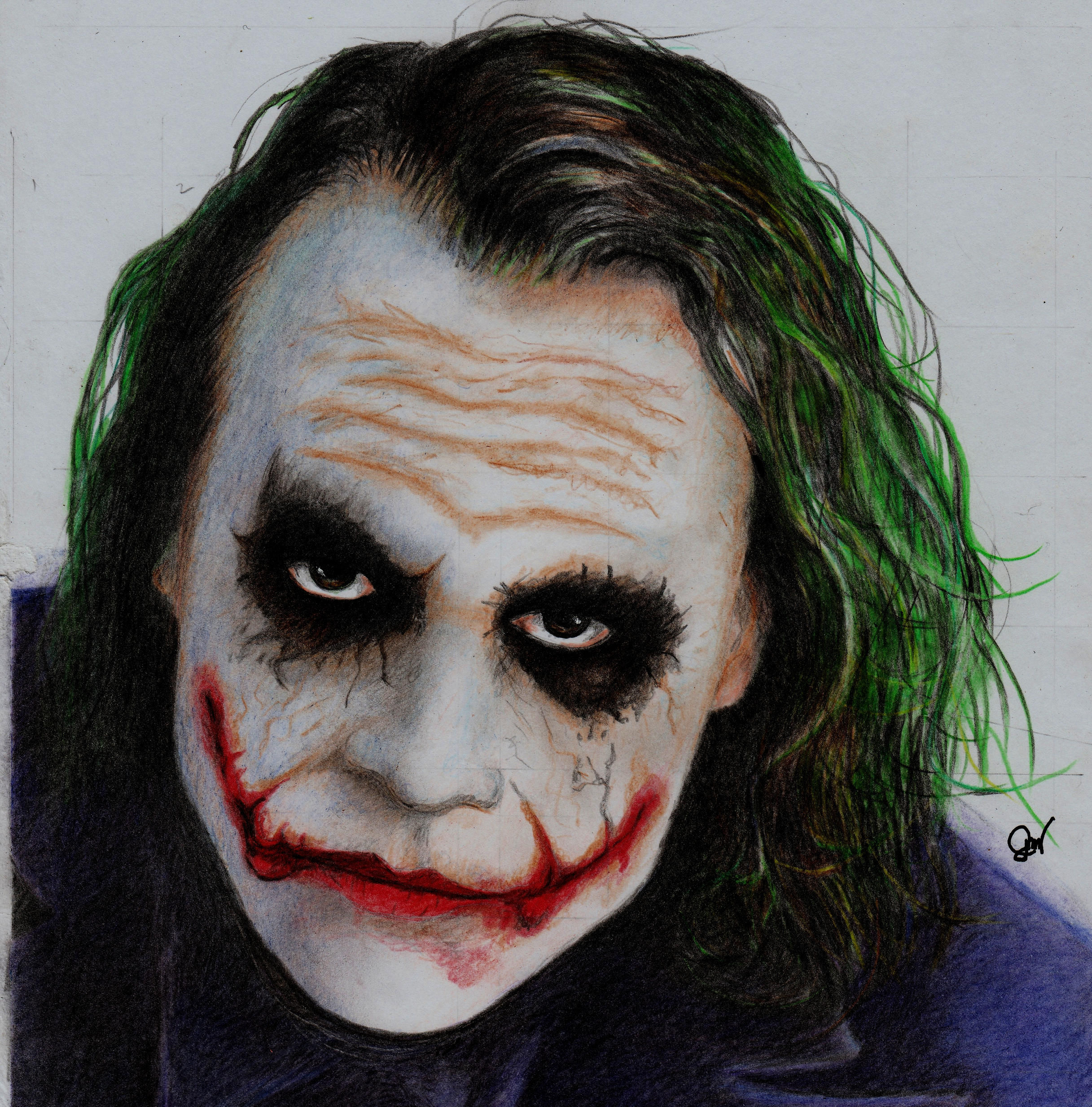 Wallpaper #UxouUZMB1yWOL4qg54He47 The Joker Heath Ledger by Joephilresma on Deviantart
