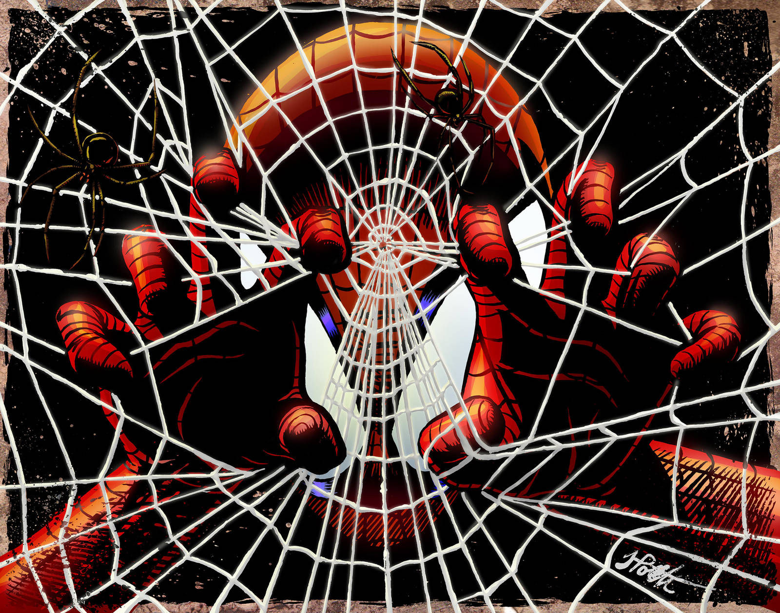 Wallpaper #MmhtGpMBSpphPi3-Uxyl91 Spider Man Colored by Iamjamesporter on Deviantart