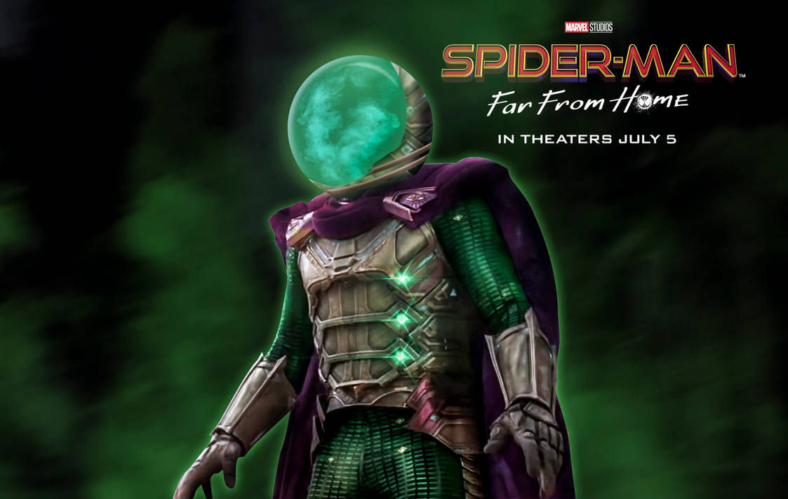 Wallpaper #crkE35IBJvJKYCmEdgjq153 Mysterio Art Spiderman Far from Home by Itsharman on Deviantart