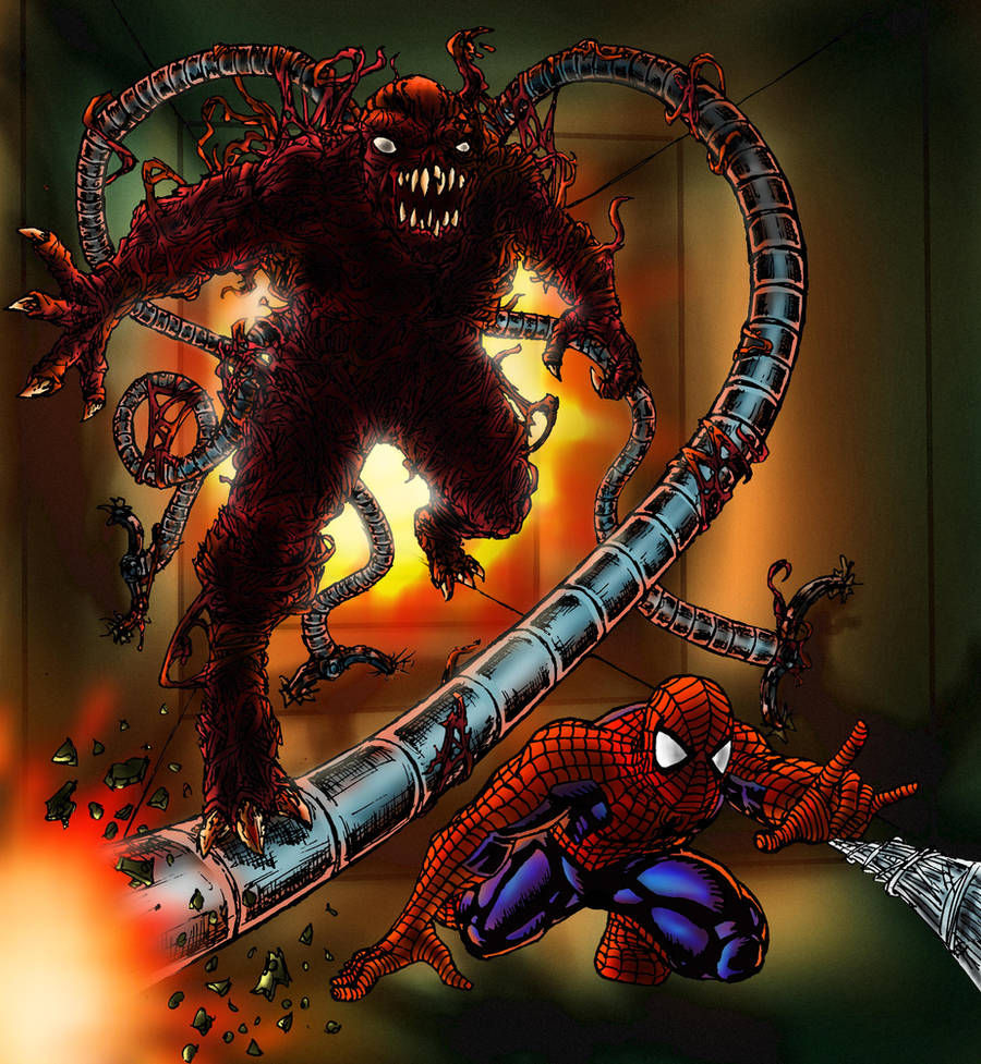 Wallpaper #Zrgr2pIBJvJKYCmE8vAv218 Doc Ock Carnage by Decepticoin on Deviantart