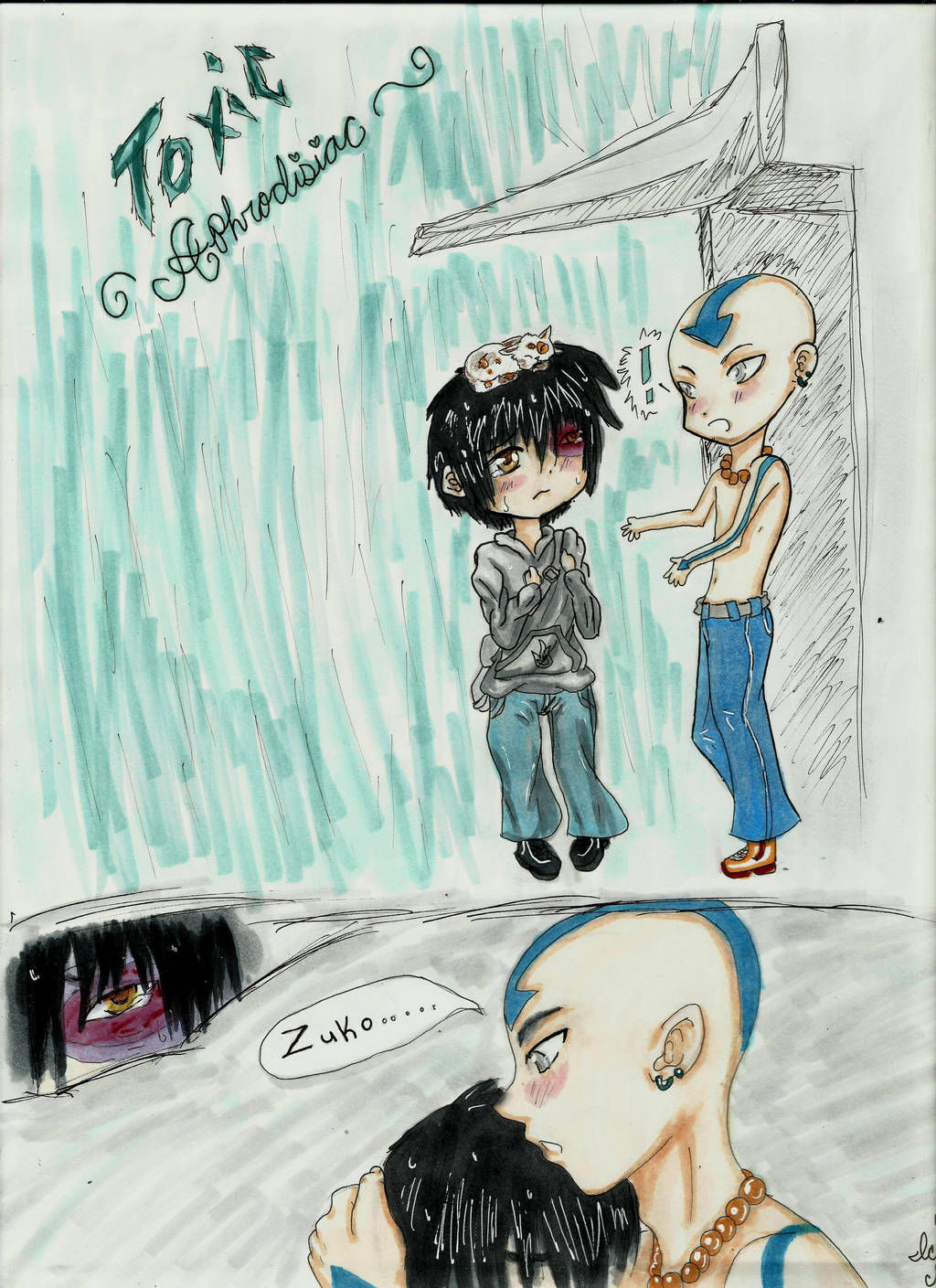 Wallpaper #qBnYK48BtGB6xQ78hI6_46 Aang and Zuko by Sable Nakahara on Deviantart