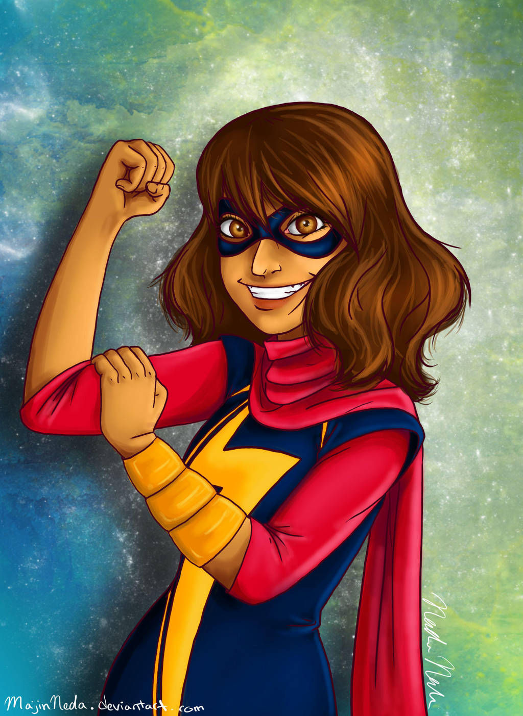 Wallpaper #dfbc2 Marvels Avengers Characters Ms Marvel Kamala Khan Bruce Banner