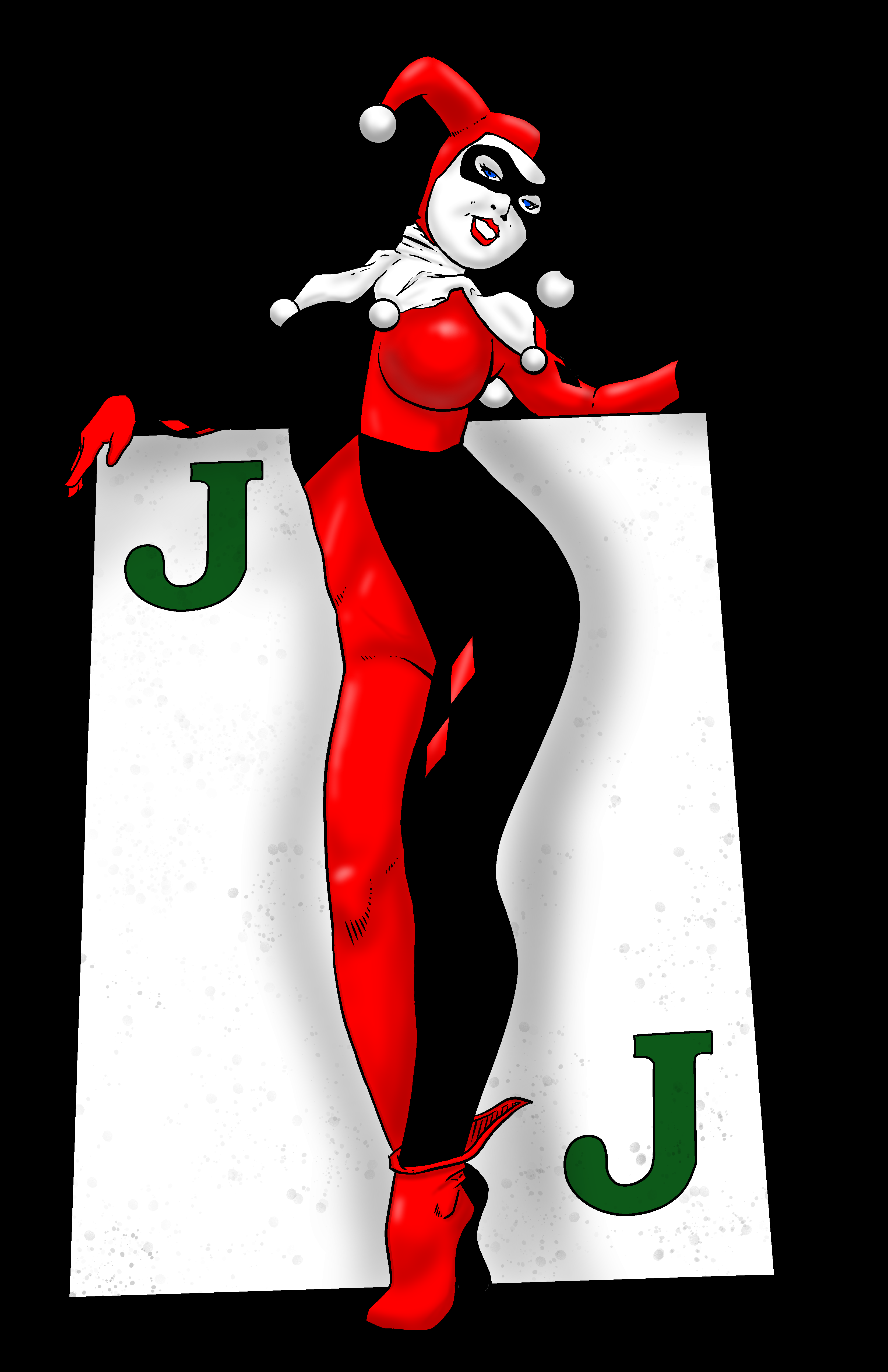 Wallpaper #YWcr-5IBSpphPi3-CZPD89 Harley Quinn Cartoon by Jgred5 on Deviantart