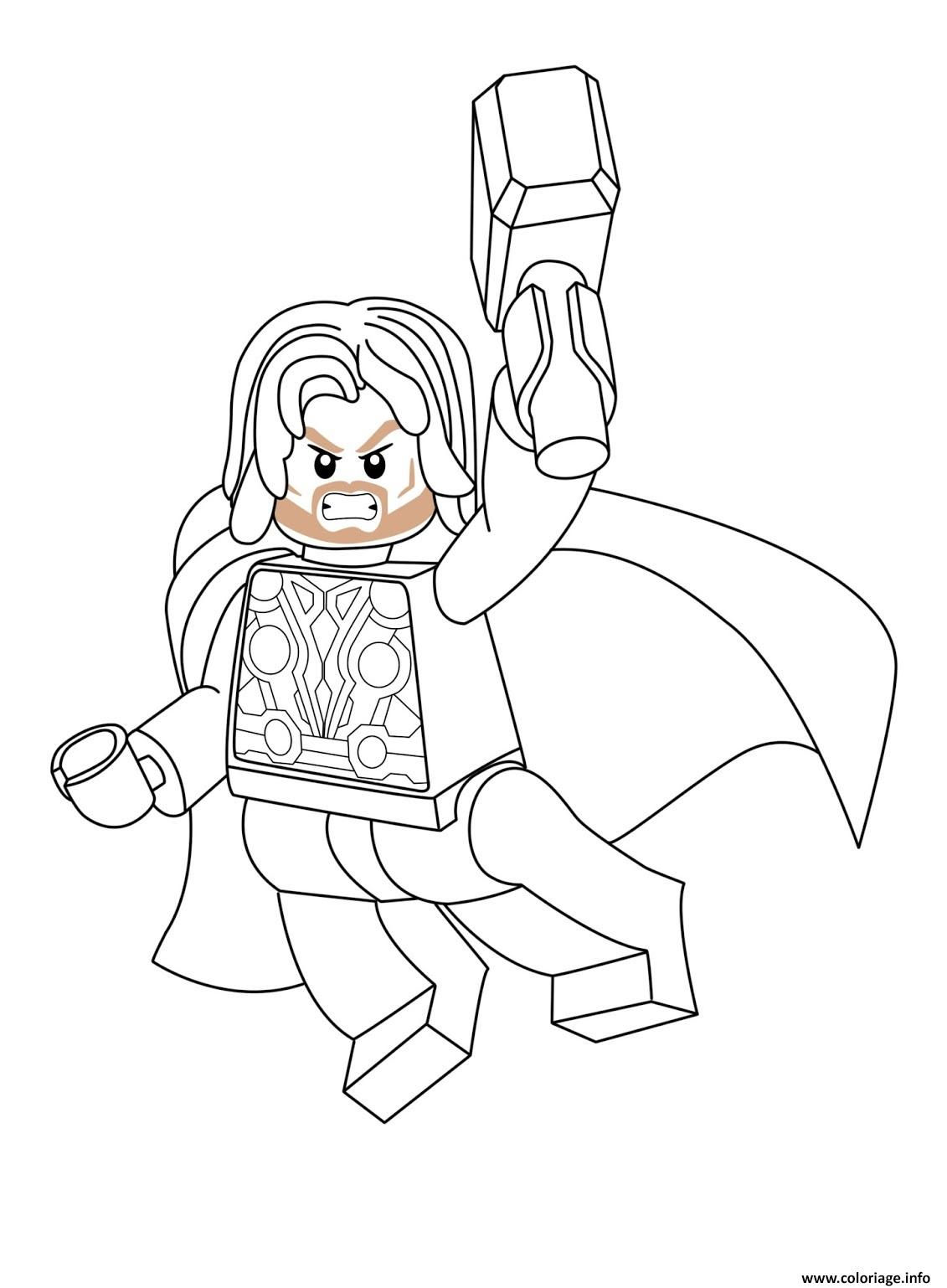 Wallpaper #g9WINpMBY0Iw2JDGwZEj189 Coloriage Lego Marvel Thor Dessin Lego Marvel a Imprimer