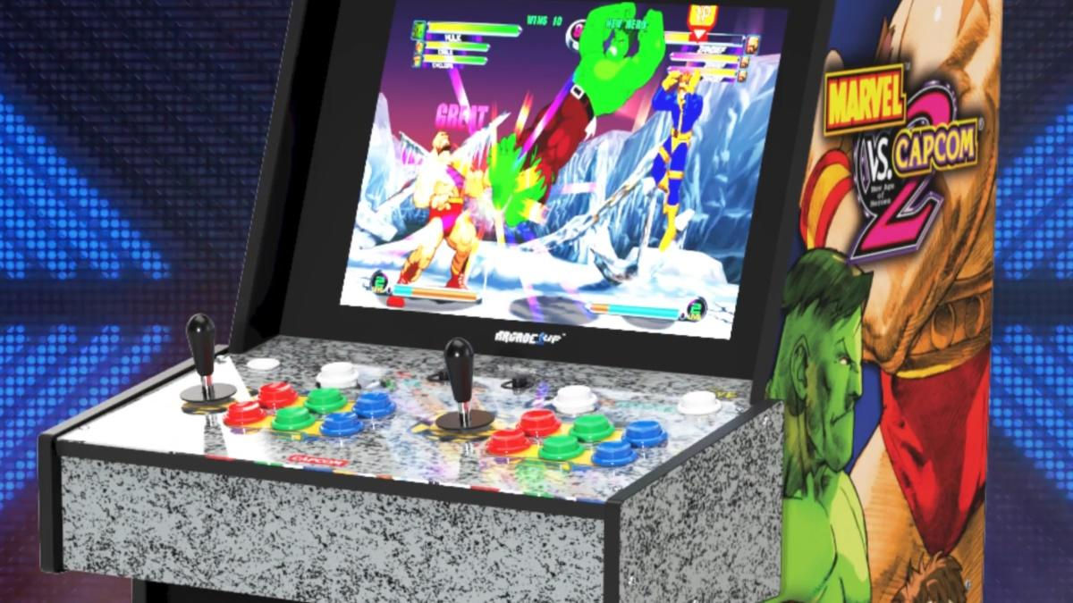 Wallpaper #n5wW4pIBZHQxiYarDb7d255 Arcade1ups Marvel vs Capcom 2 Cabinet is Almost a Fighting Game Fans
