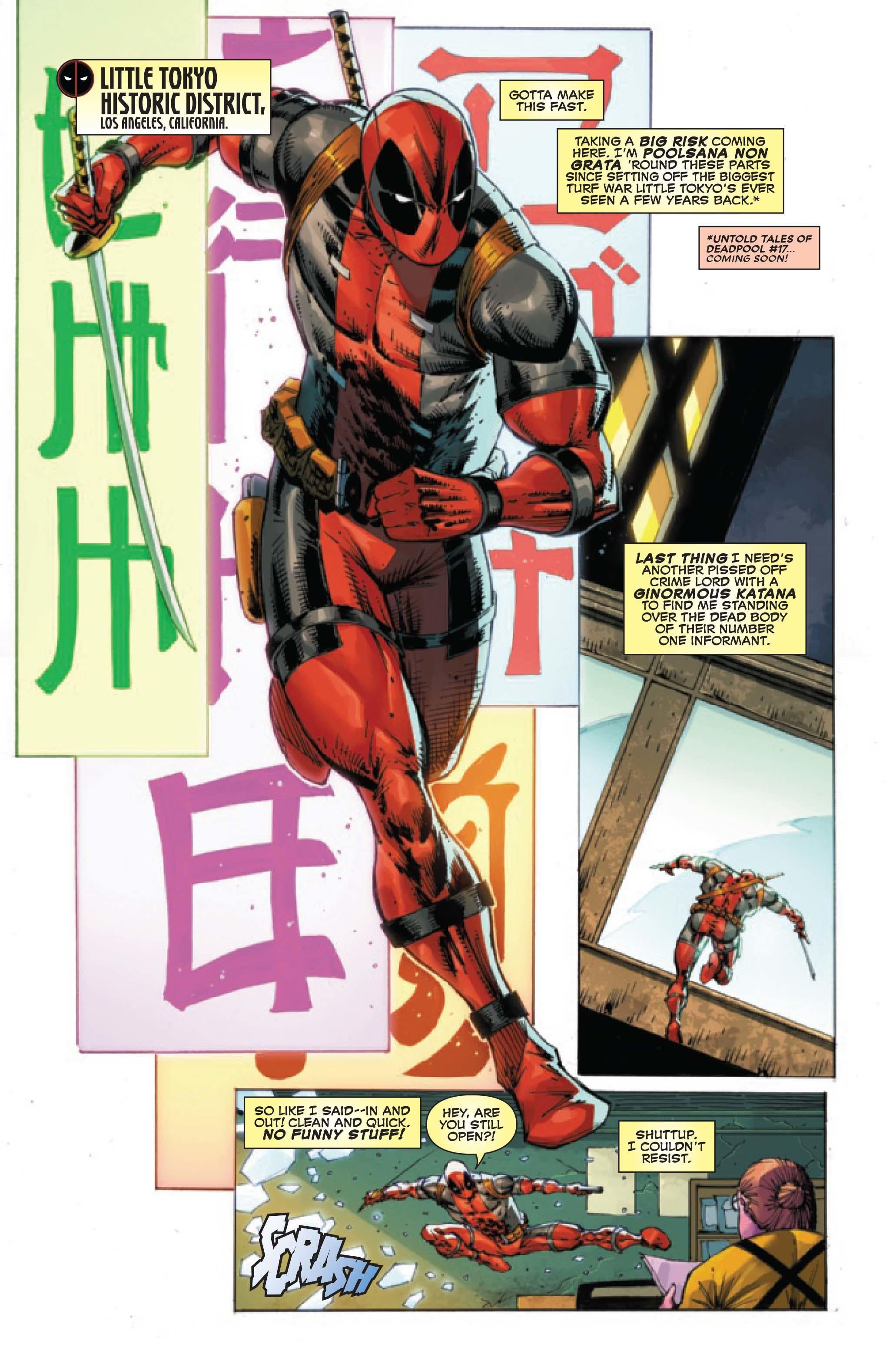 Wallpaper #Wmd_7ZIBSpphPi3-D1iu178 Deadpool Ponders the Multiverse in Seven Slaughters Preview Exclusive