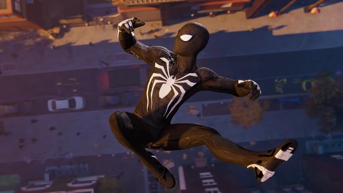 Wallpaper #_bgz2JIBJvJKYCmEJObp233 Marvels Spider Man Remastered Mod Adds Black Symbiote Suit