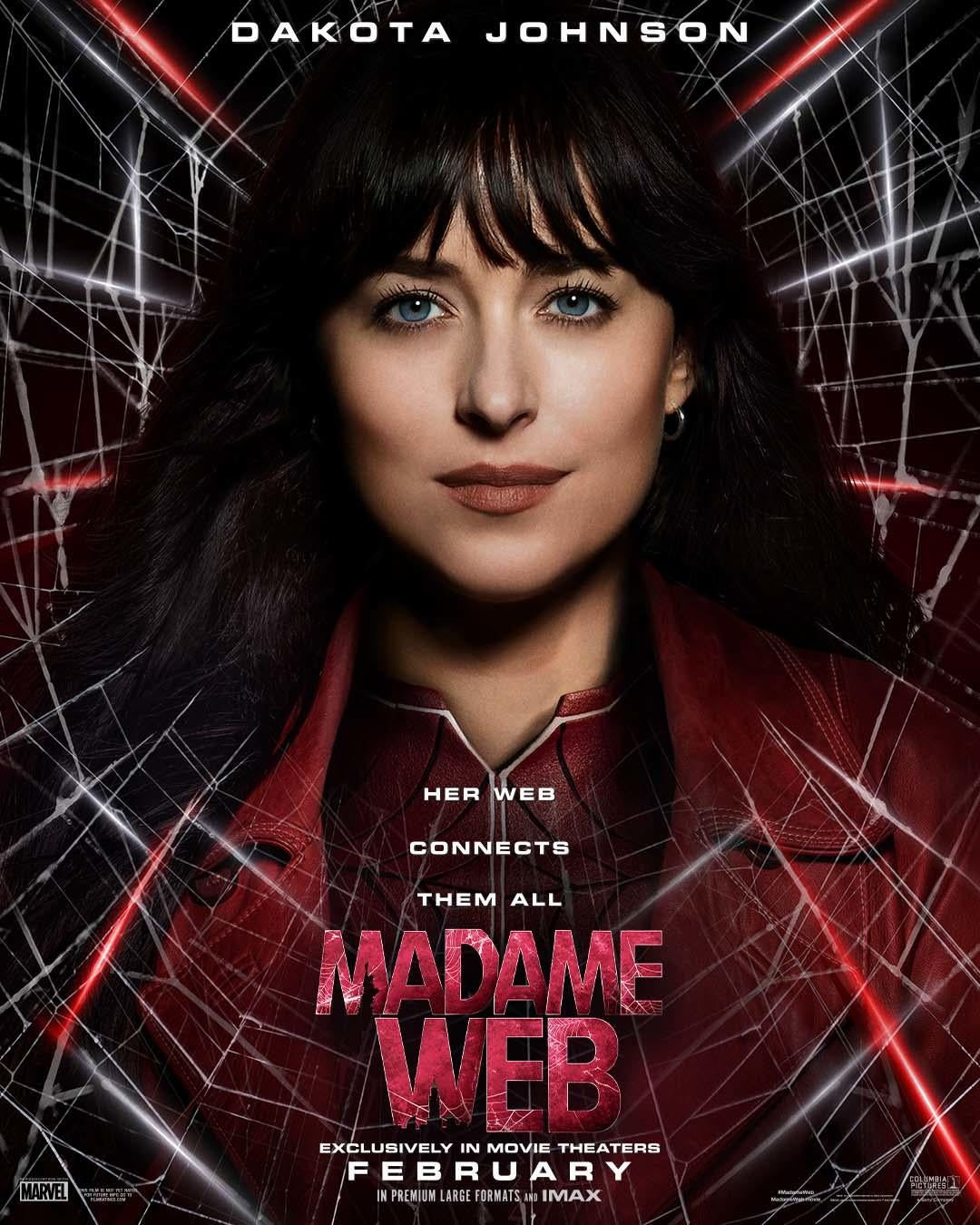 Wallpaper #RfS4OZMBKFX8bn3rZXfT231 Madame Web Posters Highlight the Spider Man Spinoff Cast