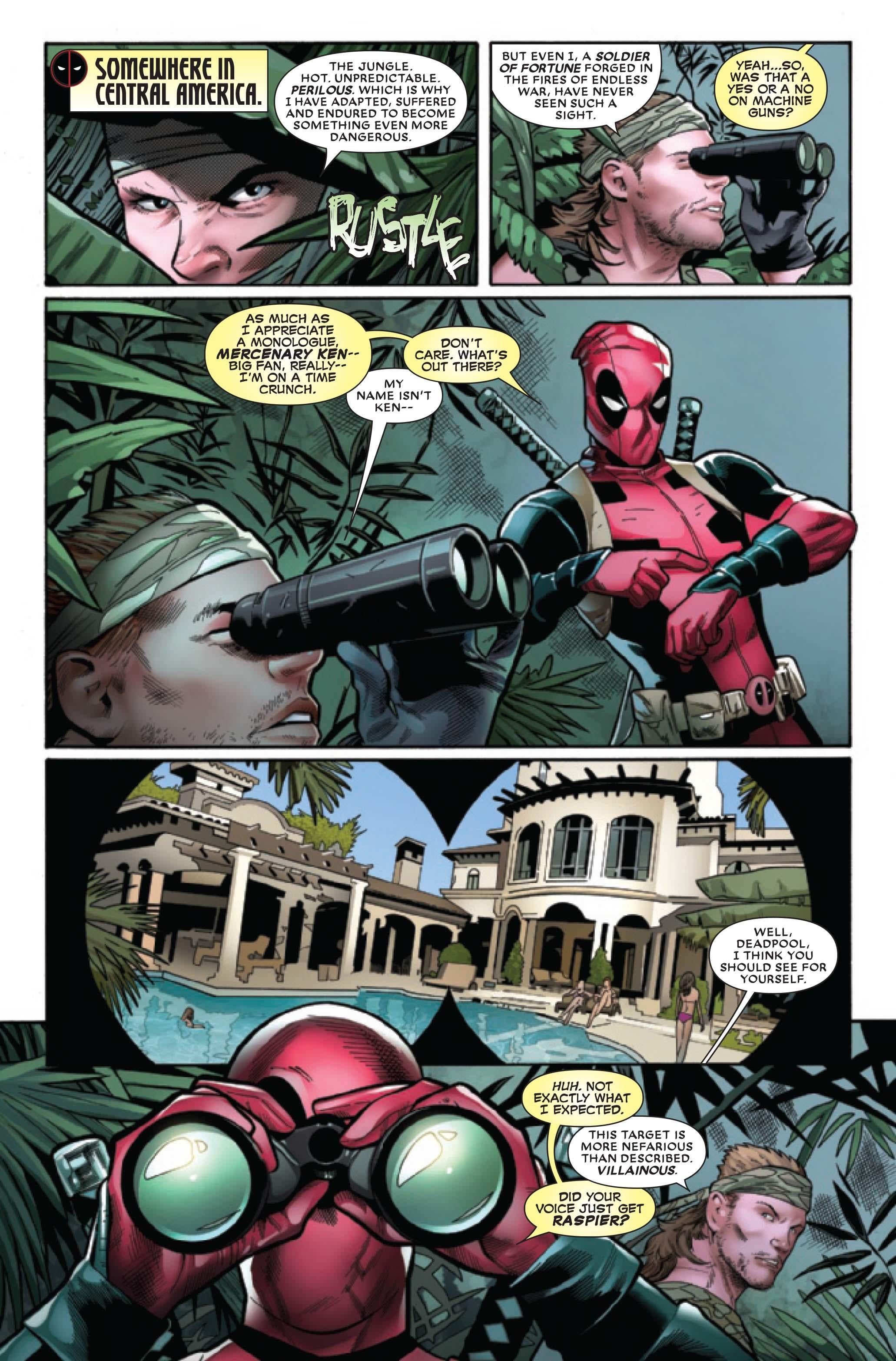 Wallpaper #Wmd_7ZIBSpphPi3-D1iu180 Deadpool Ponders the Multiverse in Seven Slaughters Preview Exclusive
