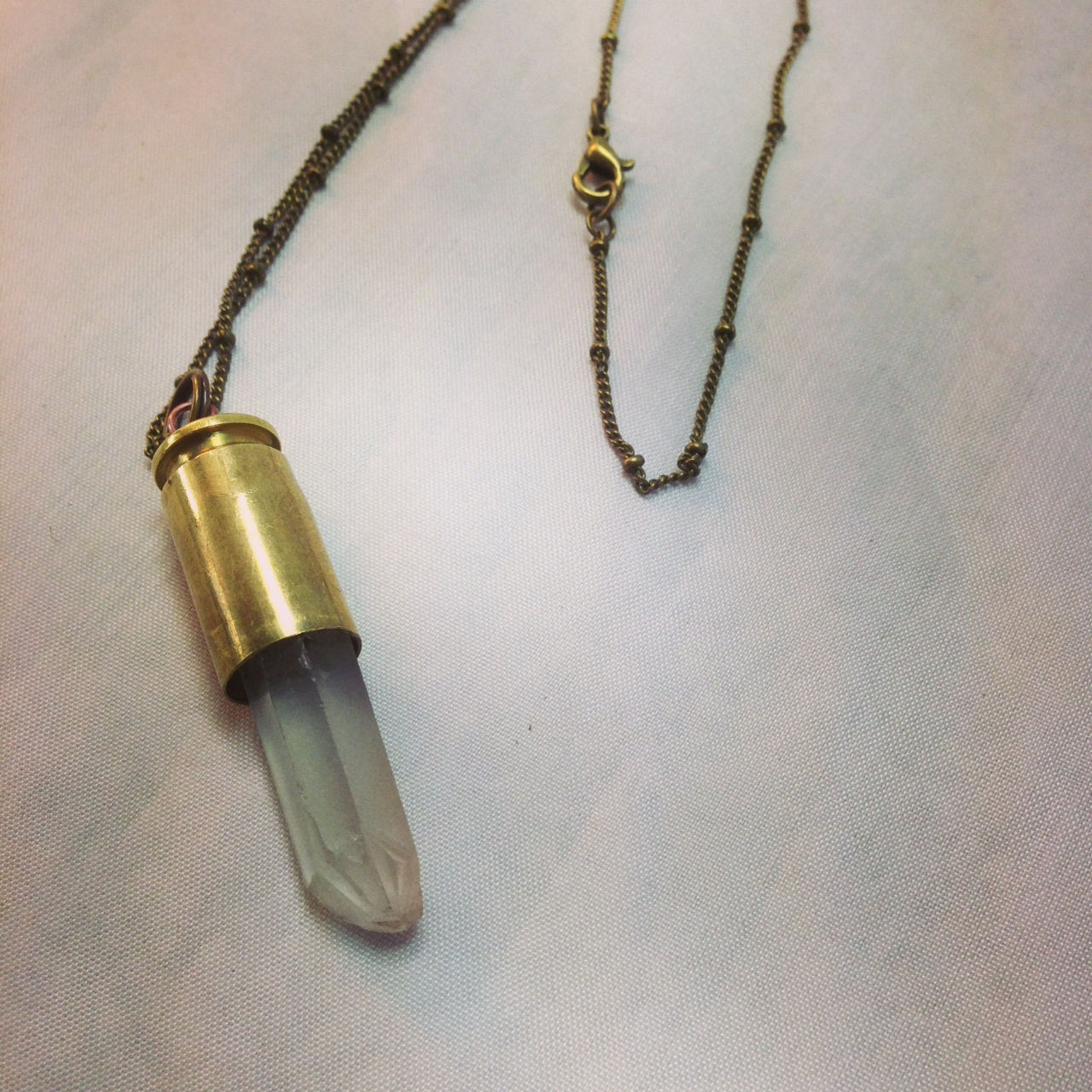 Wallpaper #QubWMpMBA7IOc3WmGhLe278 Chicago Handmade Jewelry Crystal Bullet Necklace