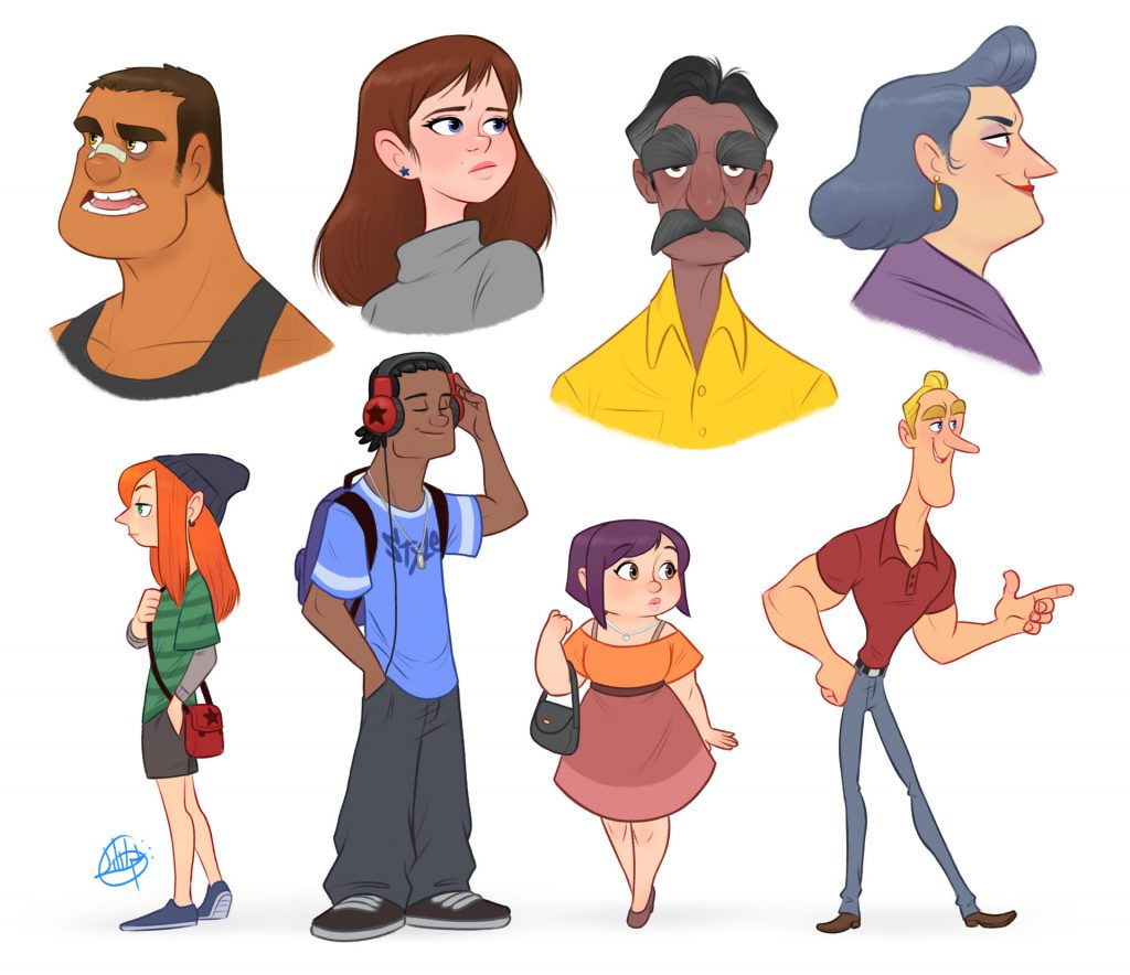 Wallpaper #GBleGY8BtGB6xQ78XHN11 100 Modern Character Design Sheets You Need to See