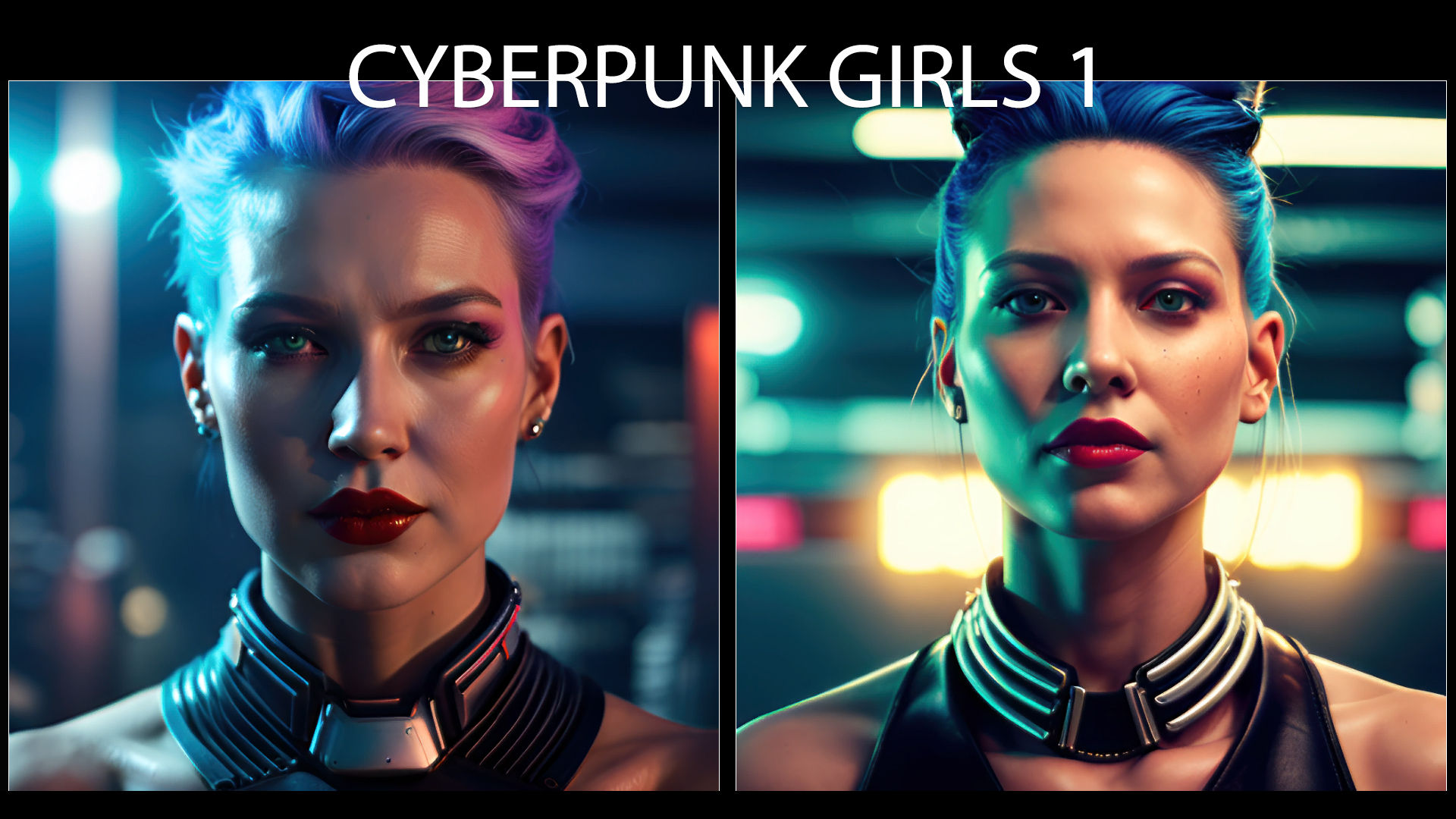 Wallpaper #IGePBZMBSpphPi3-ab3Z284 Cyberpunk Girls 1 in 2d Assets Ue Marketplace