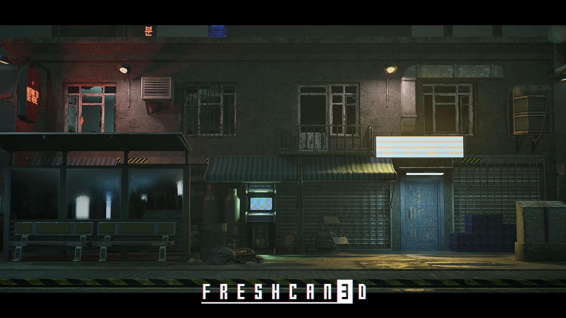 Wallpaper #0mj6HZMBSpphPi3-5ie888 Cyberpunk Night Street Cyberpunk Town Cyberpunk Props in