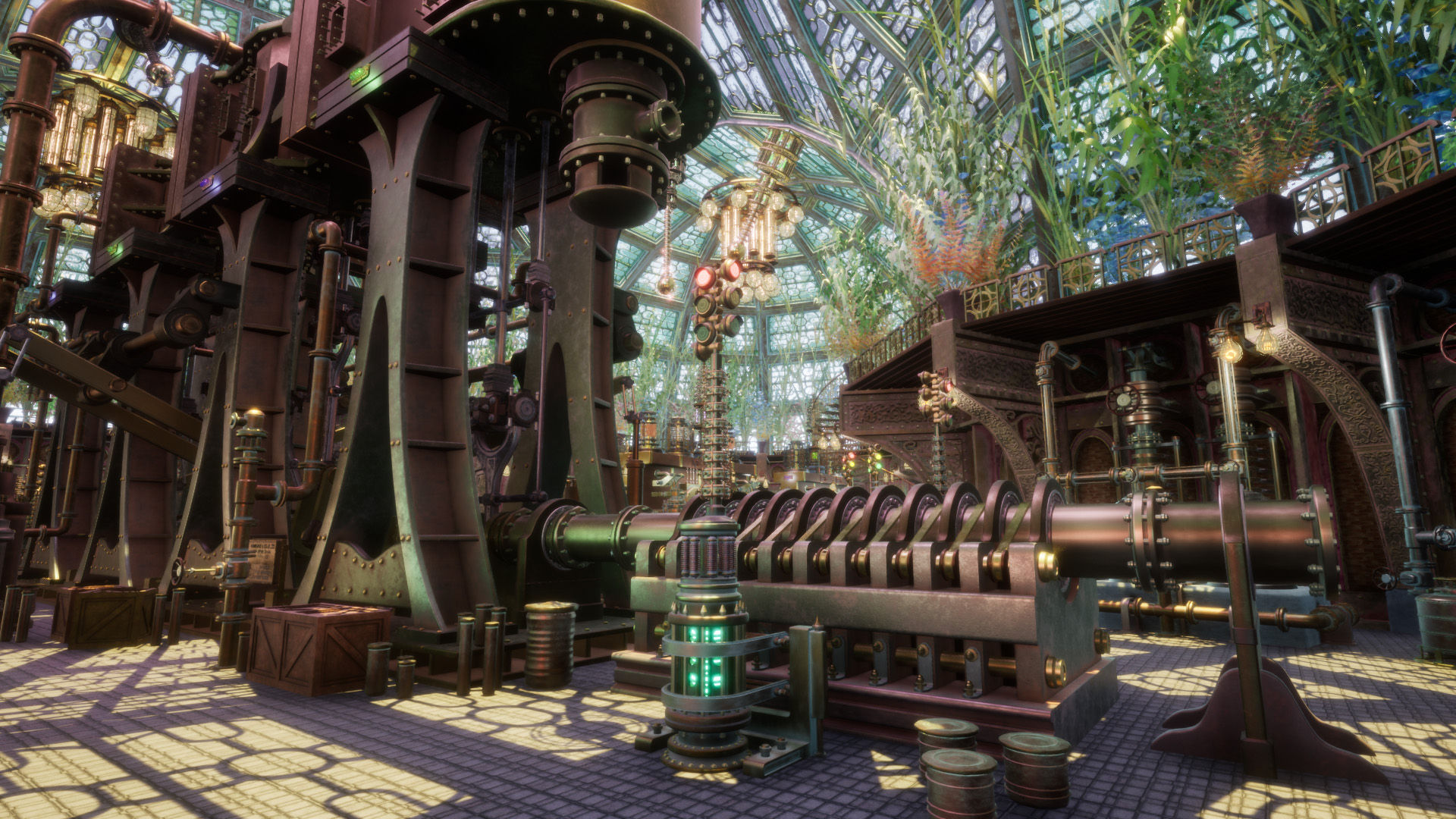 Wallpaper #8xkHF48BtGB6xQ78hG6c41 Cyber Steampunk Museum Cgjoy