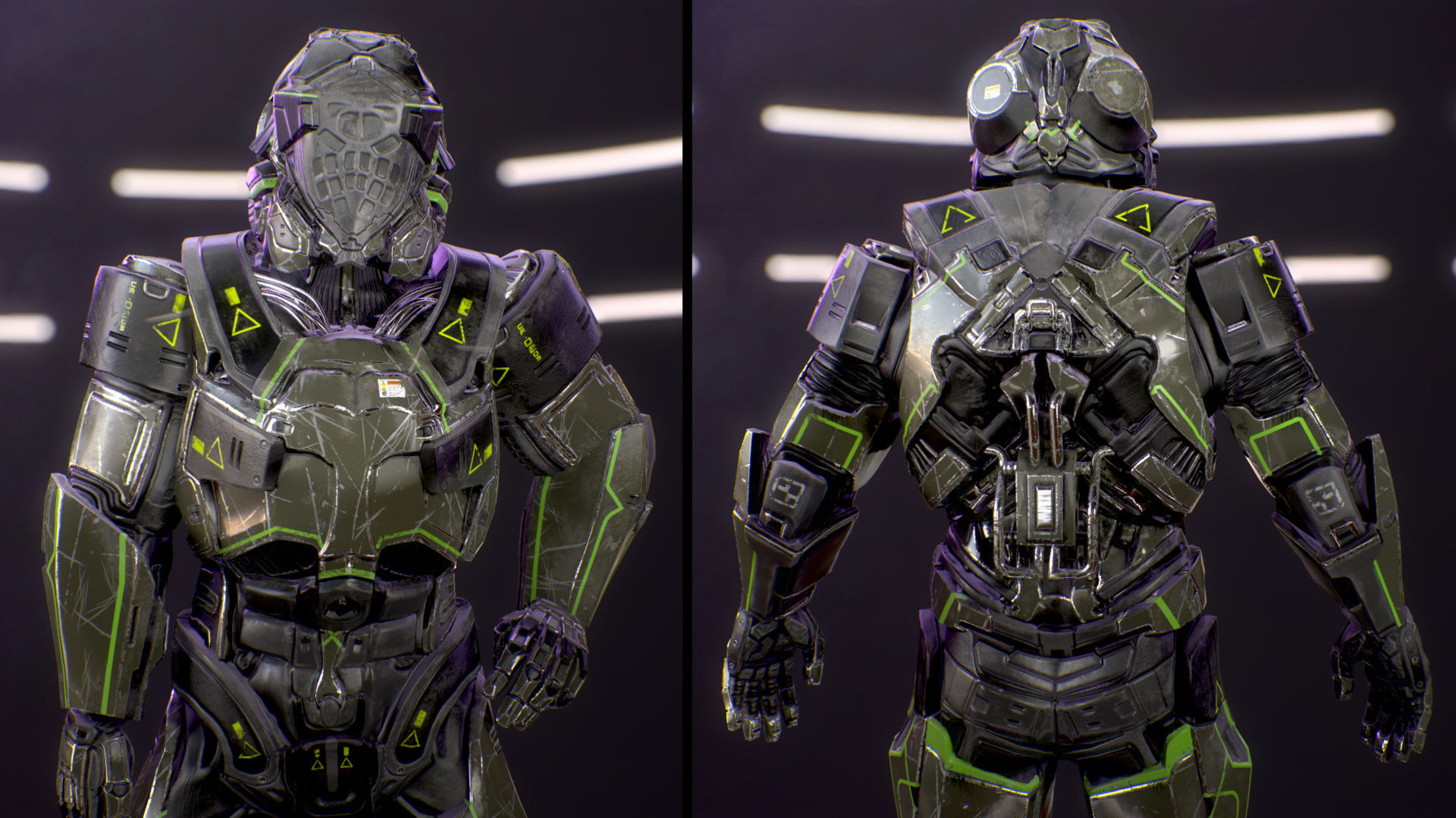 Wallpaper #HmeNC5MBSpphPi3-KNo9125 Sci Fi Armor 3 in Characters Ue Marketplace