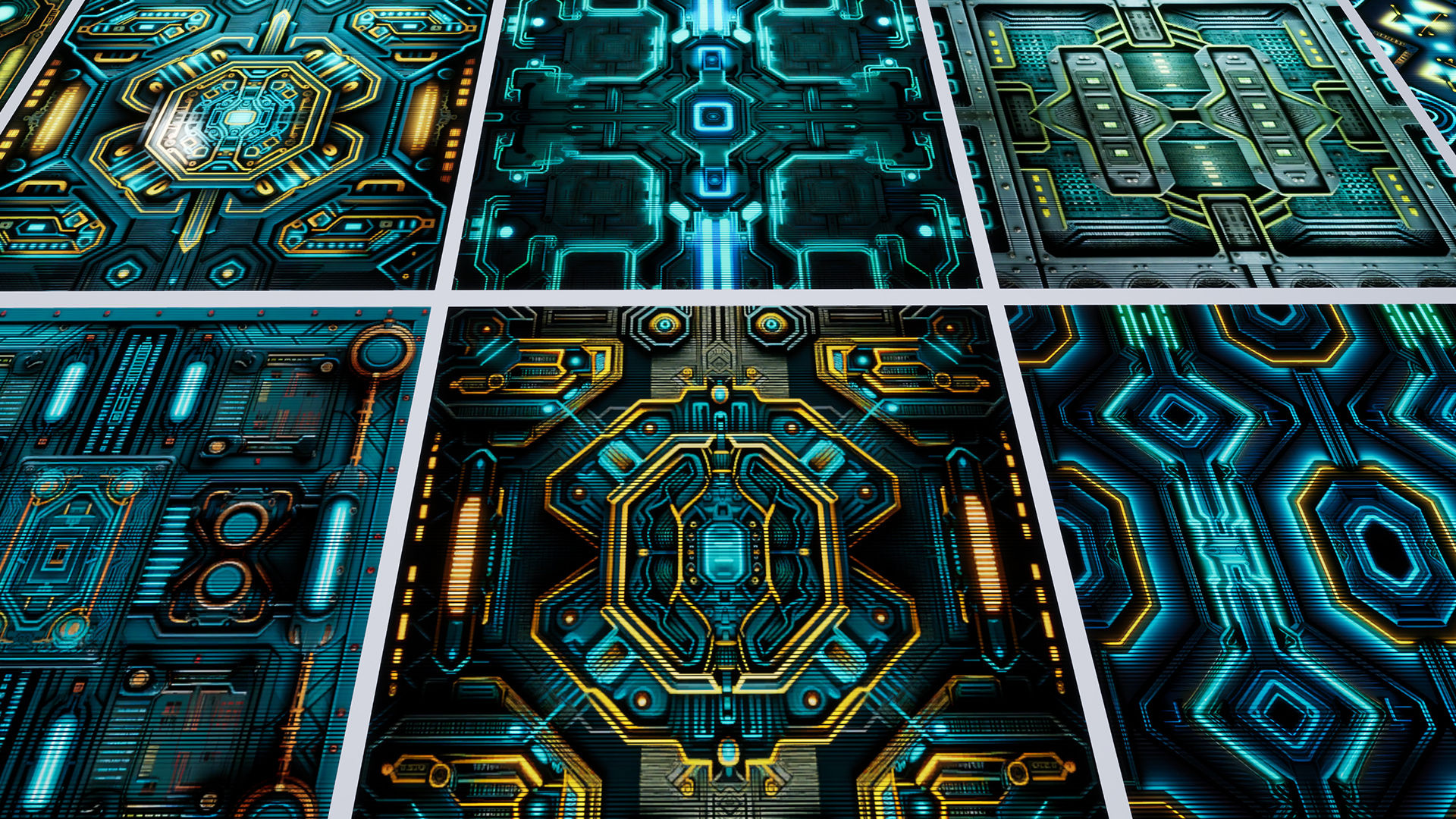 Wallpaper #iO_SSpMBMN-XEVvV4TnK77 50 Cyberpunk Screen Materials Pack 02 in Materials Ue Marketplace