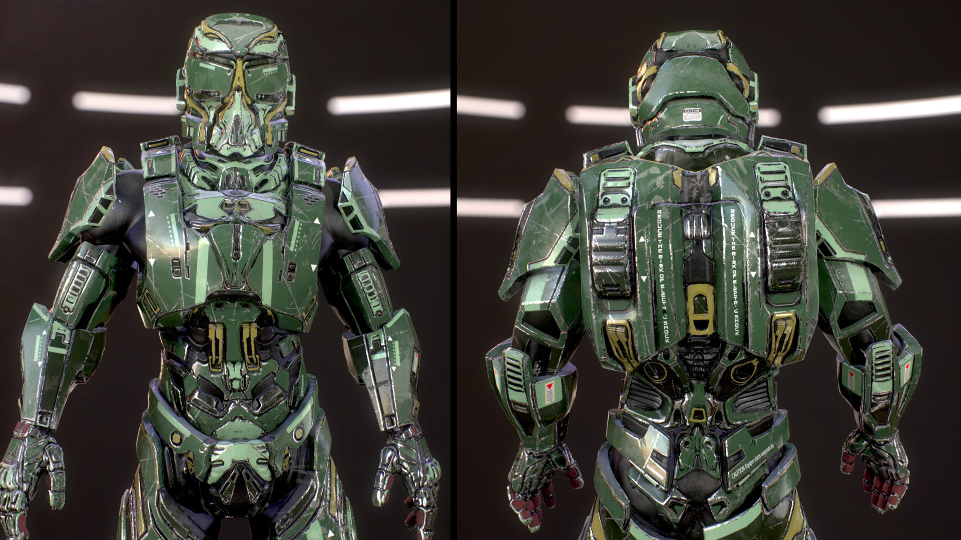 Wallpaper #HmeNC5MBSpphPi3-KNo9124 Sci Fi Armor 4 in Characters Ue Marketplace