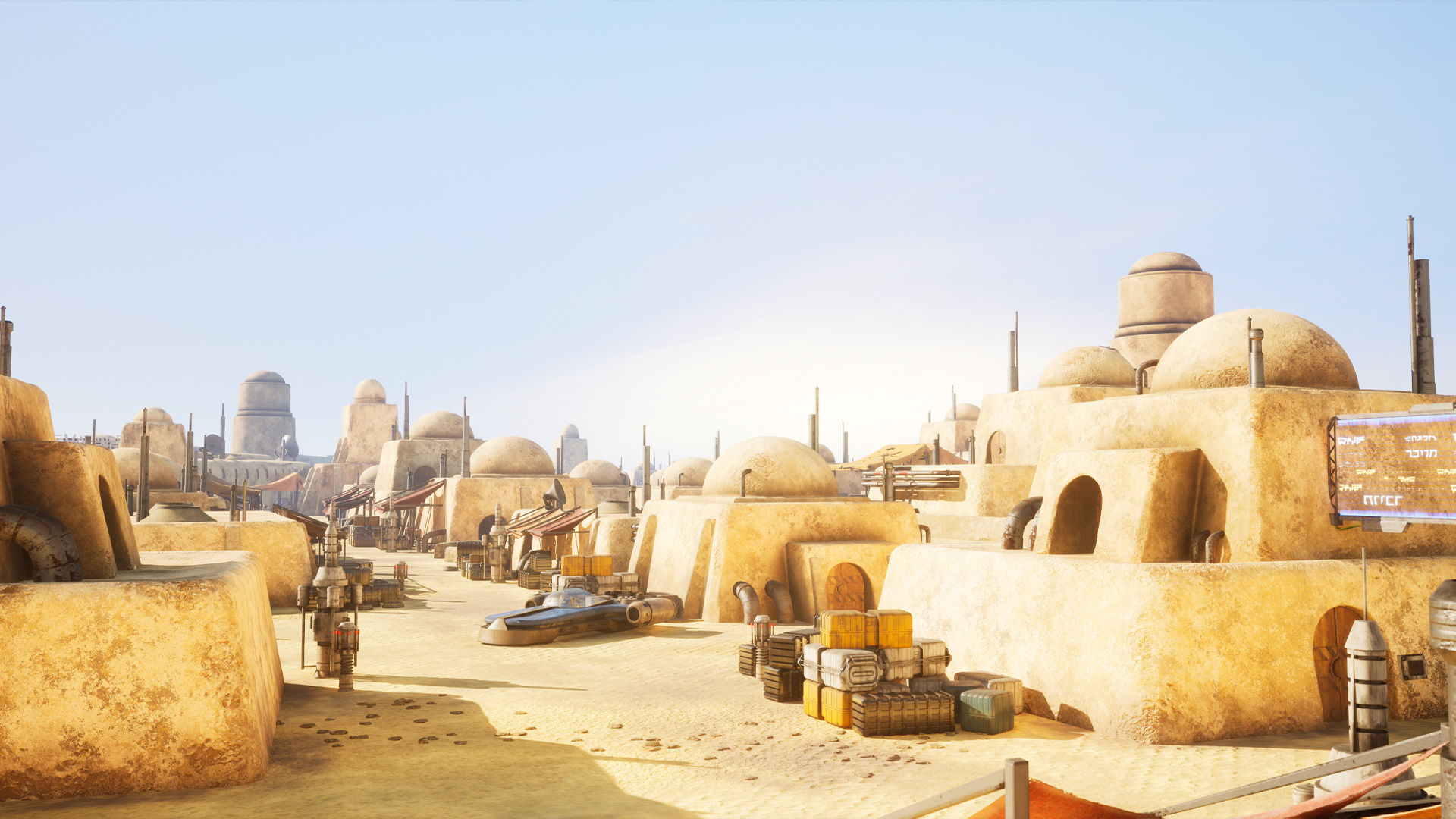 Wallpaper #h2jeIZMBSpphPi3-BDEJ263 Desert Science Fiction City Modular Pack in Environments Ue Marketplace
