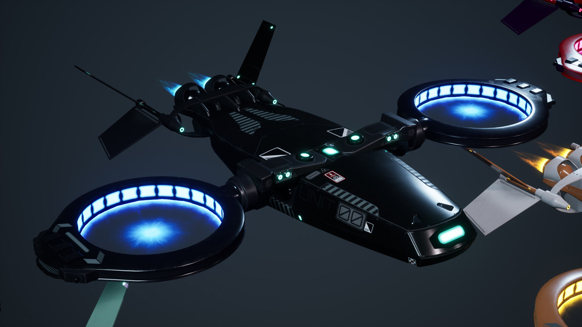 Wallpaper #eb723 Concept Sci Fi Drone Obj