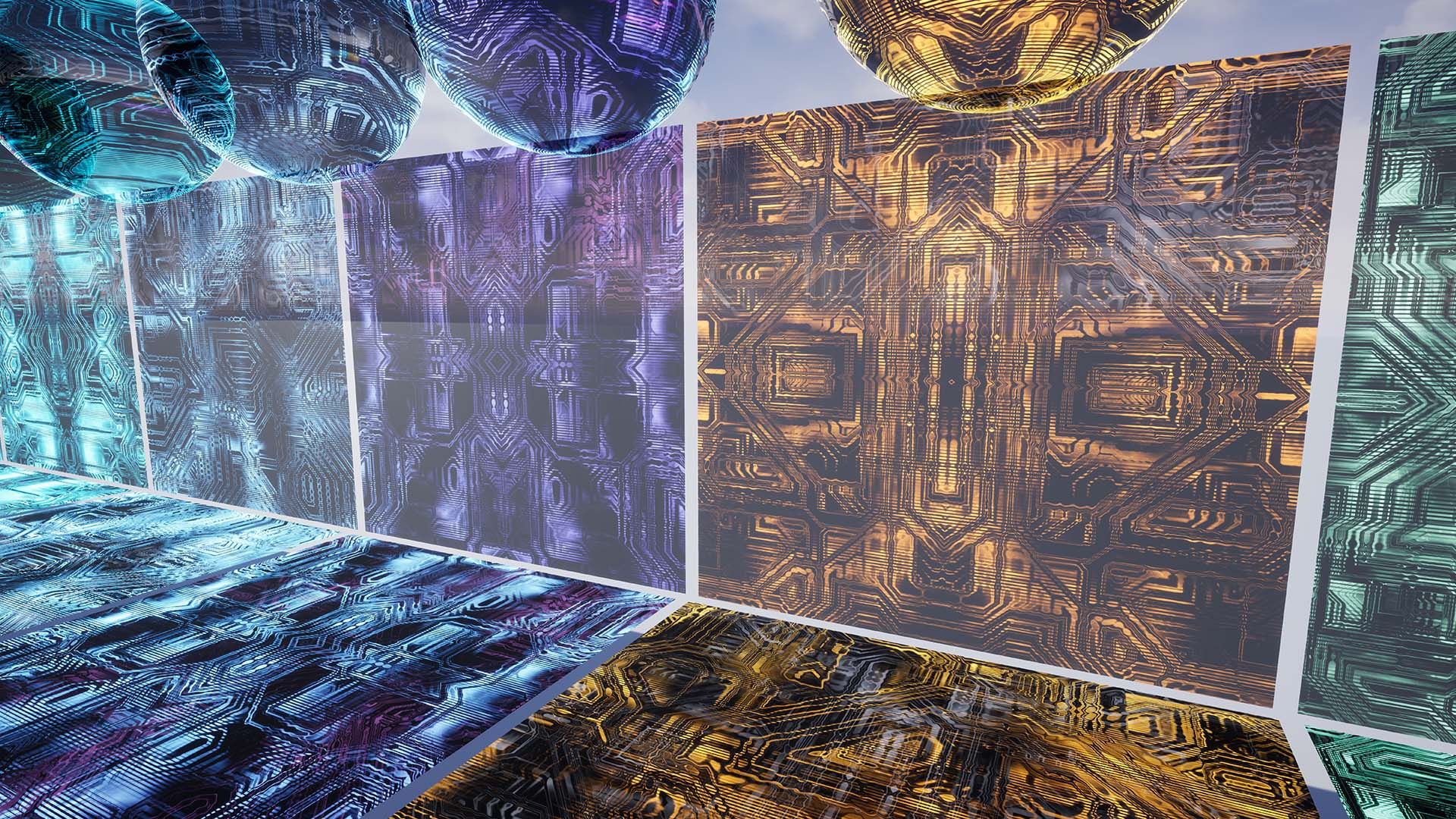 Wallpaper #LHRPwI4B_8f4nGFaX23d57 40 Animated Cyberpunk Hologram Materials in Materials Ue Marketplace