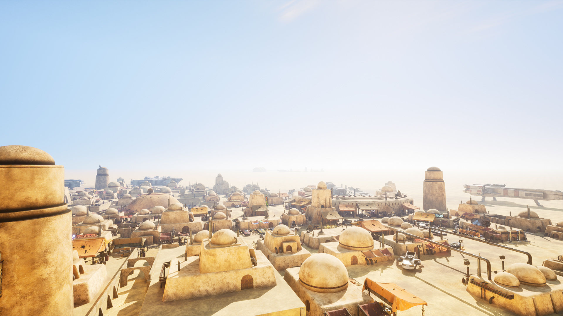 Wallpaper #h2jeIZMBSpphPi3-BDEJ225 Desert Science Fiction City Modular Pack in Environments Ue Marketplace