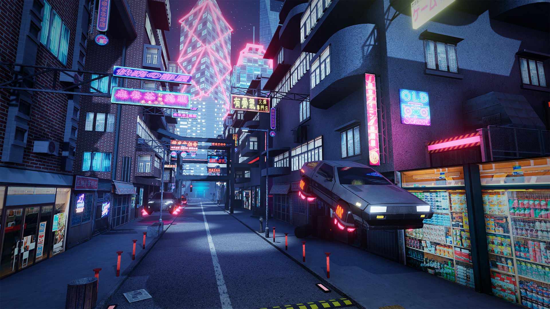 Wallpaper #r3TuzY4B_8f4nGFasnSN15 Cyberpunk City Mobile and Vr in Environments Ue Marketplace