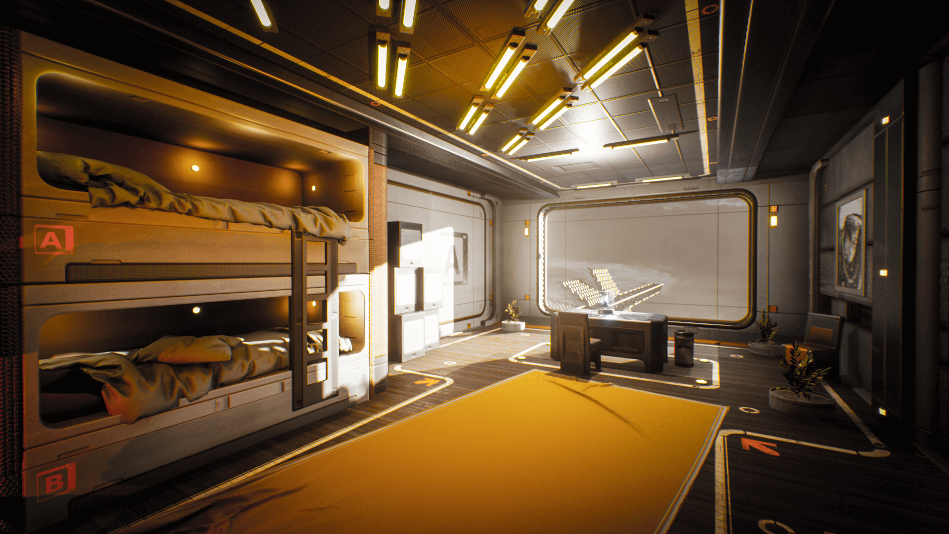 Wallpaper #JWeN-JIBSpphPi3-Nooi112 Sci Fi Rooms and Corridors Interior Kit in Environments Ue Marketplace
