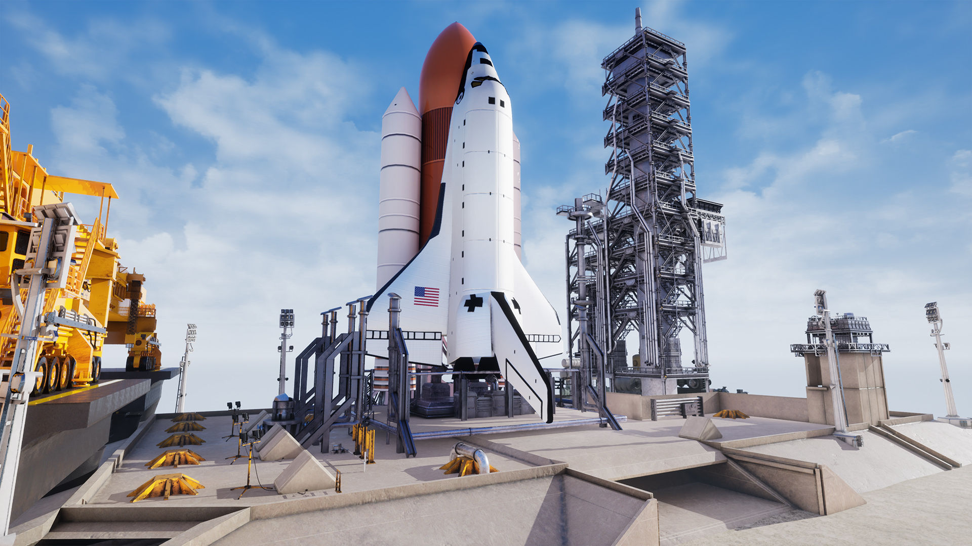 Wallpaper #x2f37ZIBSpphPi3-1Fqi74 Space Shuttle Launch Realistic Environment in Environments Ue