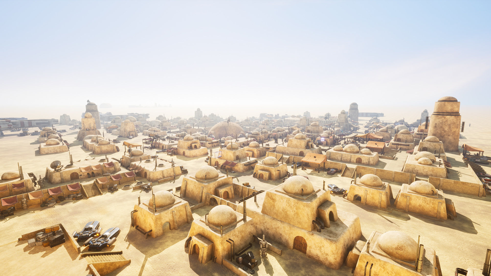 Wallpaper #h2jeIZMBSpphPi3-BDEJ264 Desert Science Fiction City Modular Pack in Environments Ue Marketplace