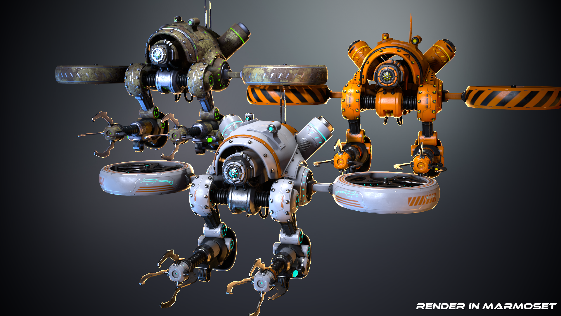 Wallpaper #eb723 Concept Sci Fi Drone Obj