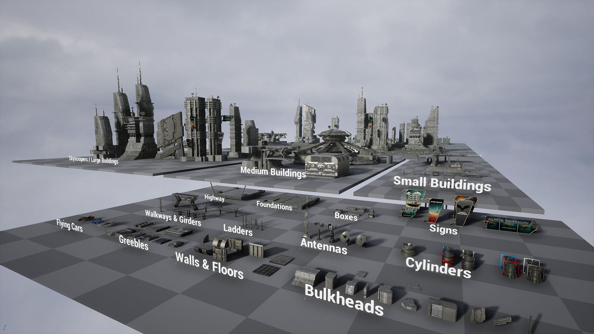 Wallpaper #sGf07JIBSpphPi3-g1XU79 Sci Fi Building Texture Map