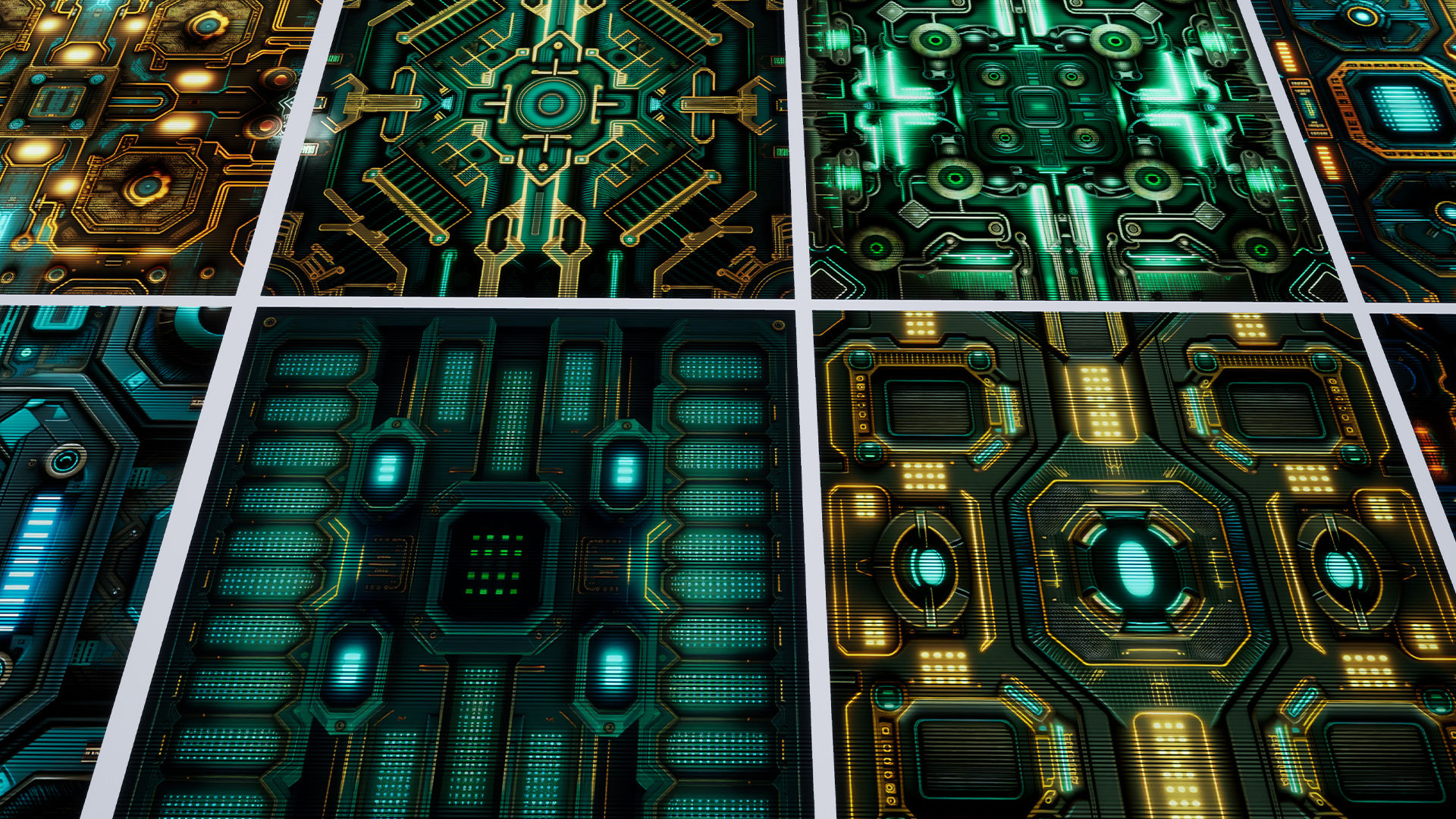 Wallpaper #iO_SSpMBMN-XEVvV4TnK18 50 Cyberpunk Screen Materials Pack 02 in Materials Ue Marketplace