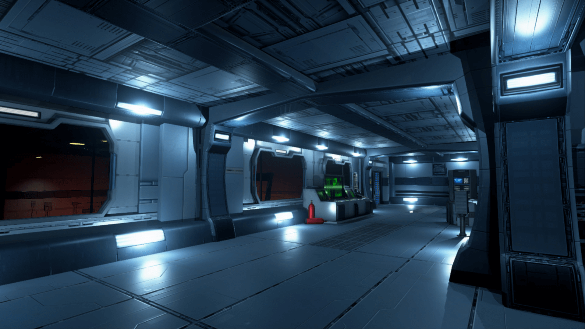 Wallpaper #F2gVHZMBSpphPi3-LCUb311 Scifi Chambers Environment Set by Painkillers Works in Environments