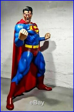 Wallpaper #0LhB25IBJvJKYCmEZfW194 Superman Rage Version Custom Statue Life Size Finet Sculpture Arts