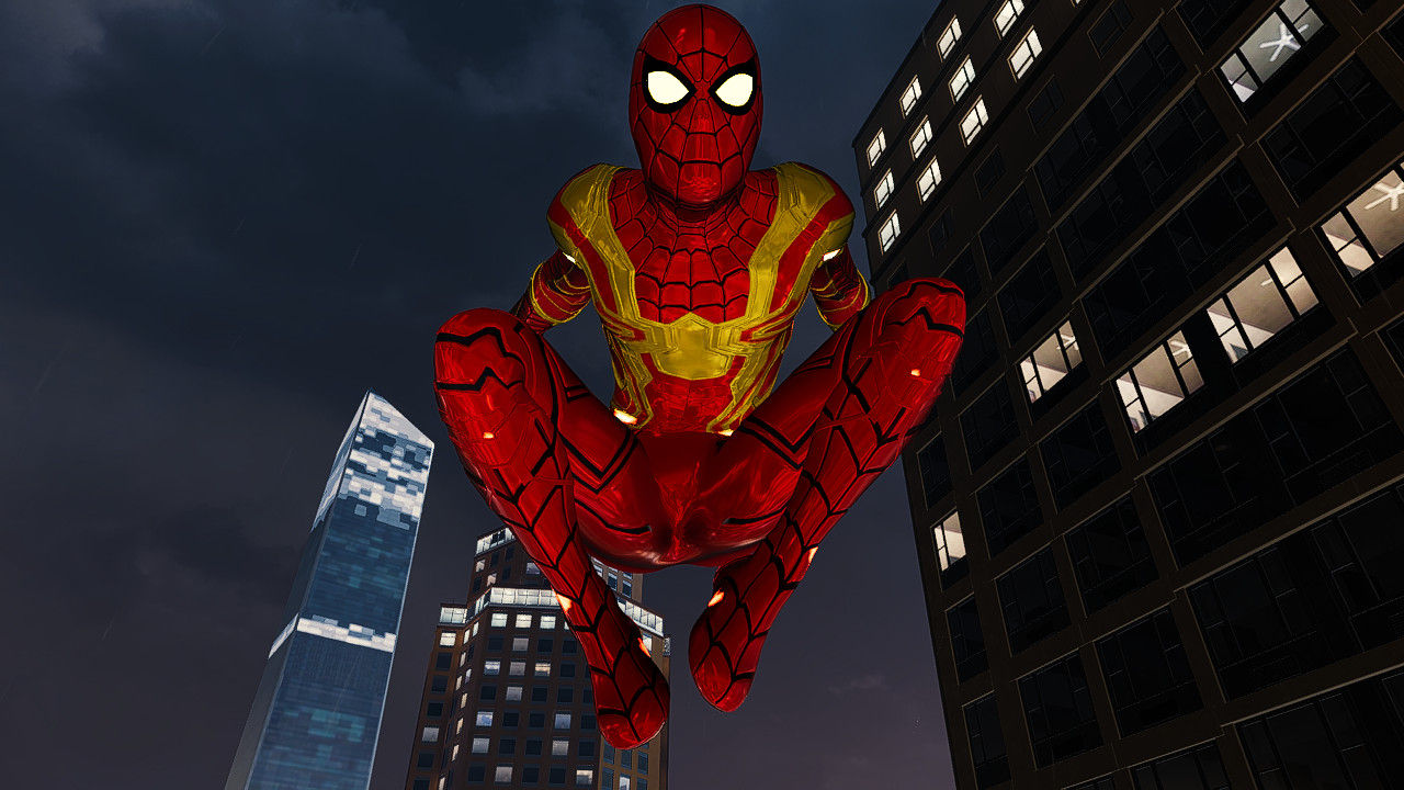 Wallpaper #33a76 Homecomings Iron Spider Suit Revealed Screen Rant