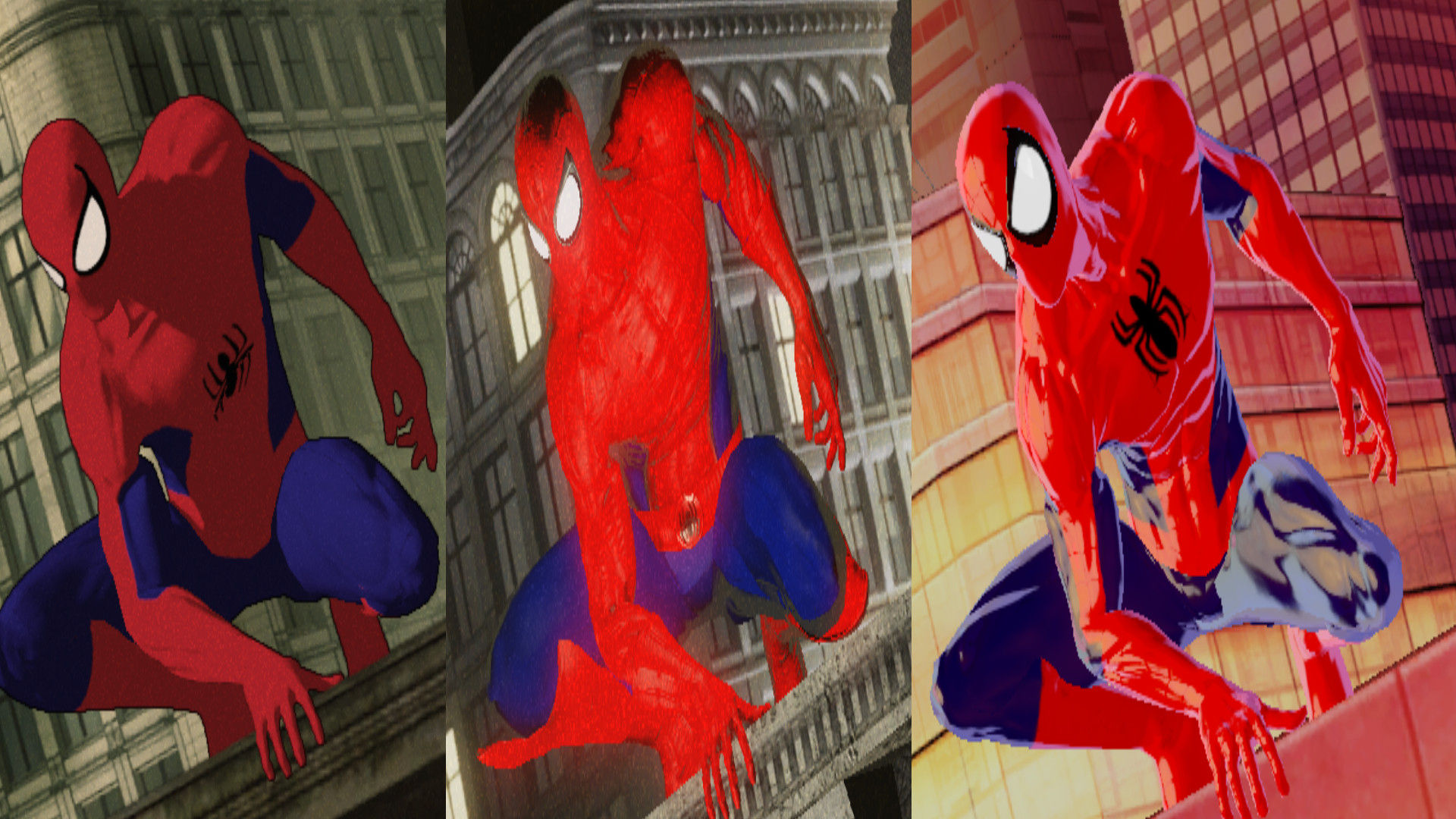 Wallpaper #bGgUGpMBSpphPi3-5hr9123 Neversofts Spider Man Triple Pack Spider Man Shattered Dimensions