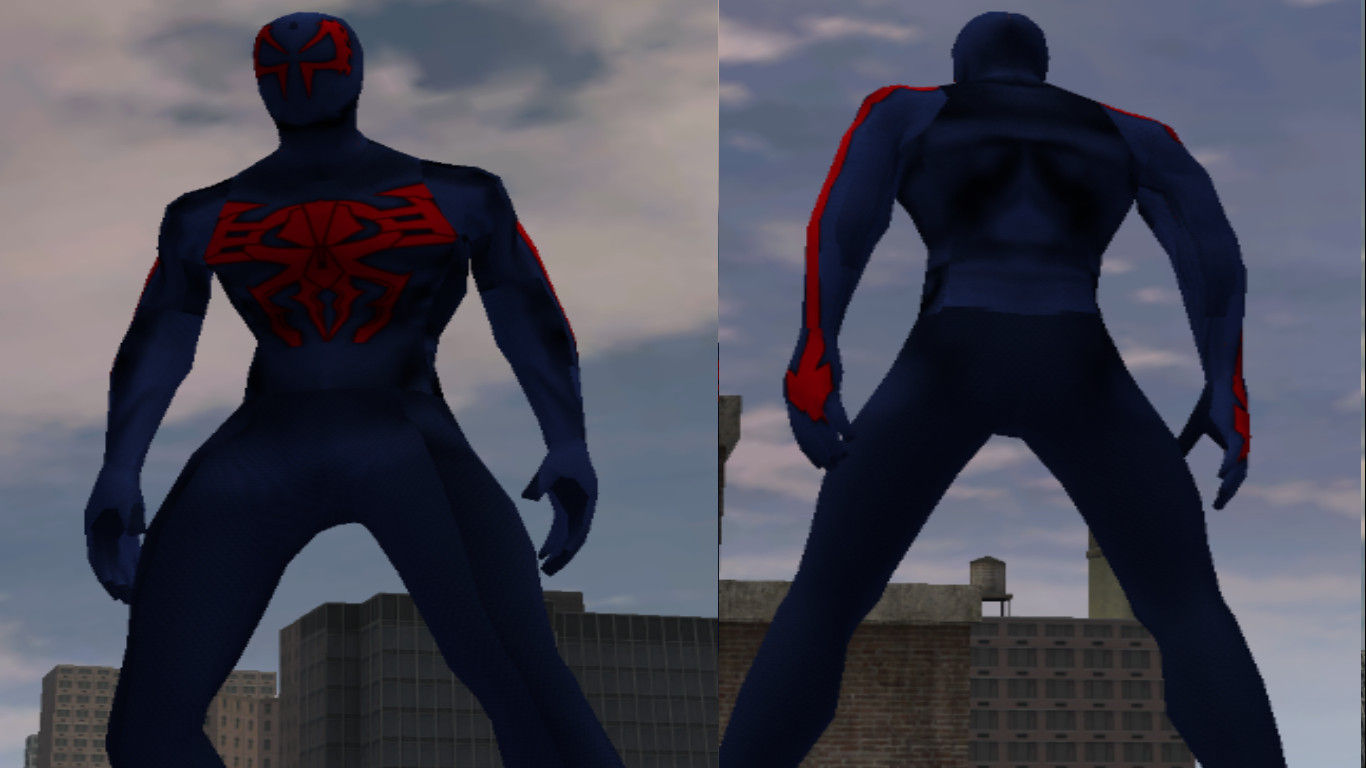 Wallpaper #f2hWHJMBSpphPi3-mSKd92 2099 Costume Spider Man Web of Shadows Wii Mods