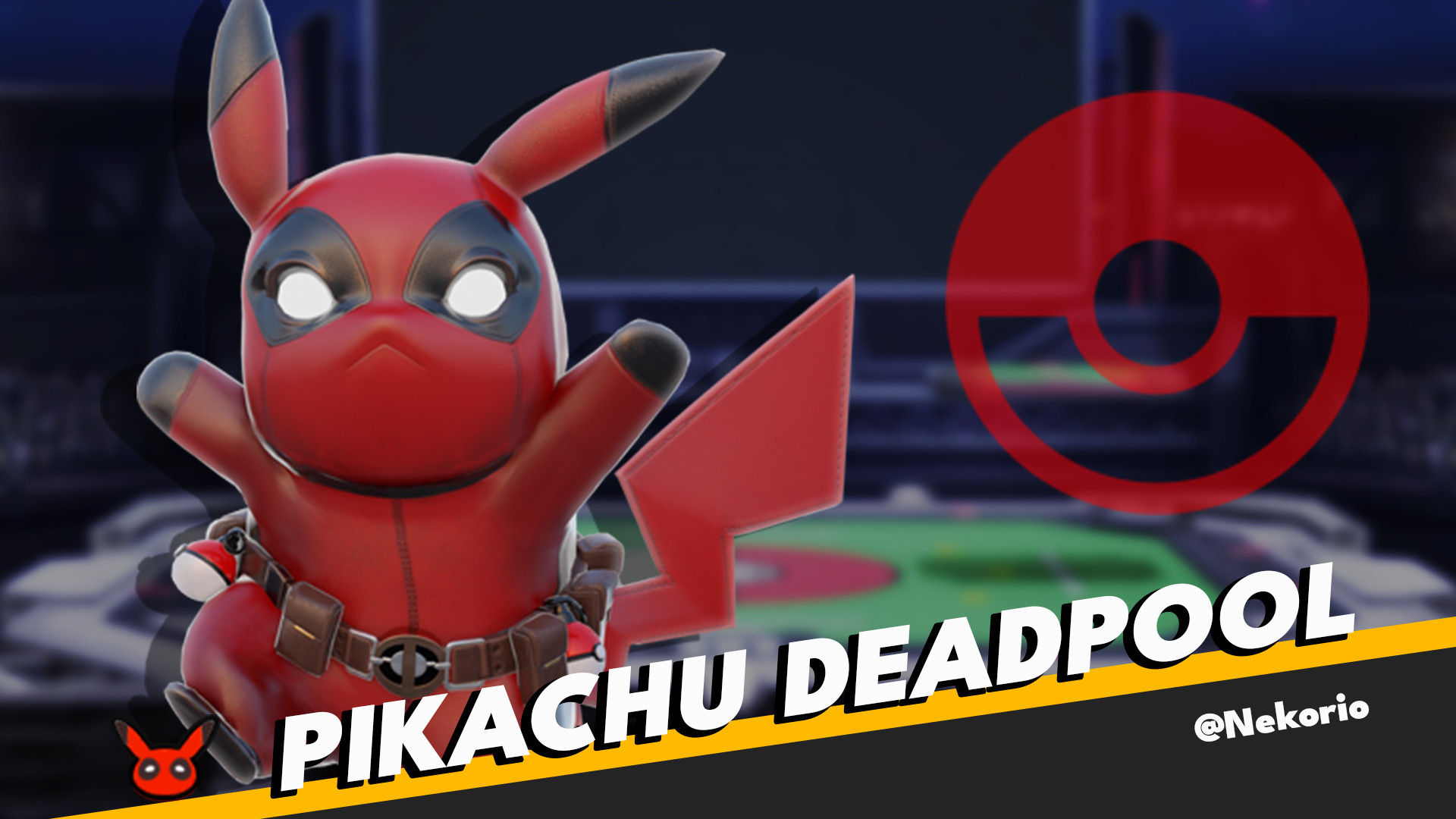Wallpaper #v2fl9JIBSpphPi3-Xnwt251 Deadpool Pikachu Super Smash Bros Ultimate Mods