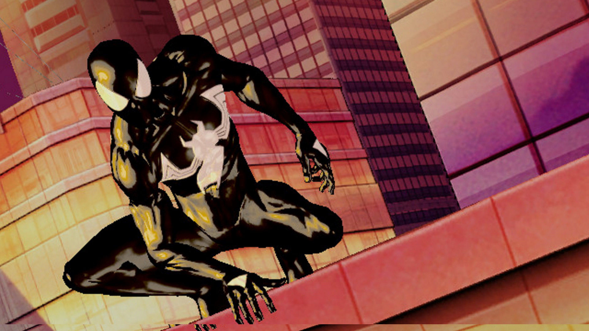 Wallpaper #YGgTGpMBSpphPi3-jRpu200 Classic Black Suit No Tint Spider Man Shattered Dimensions Mods