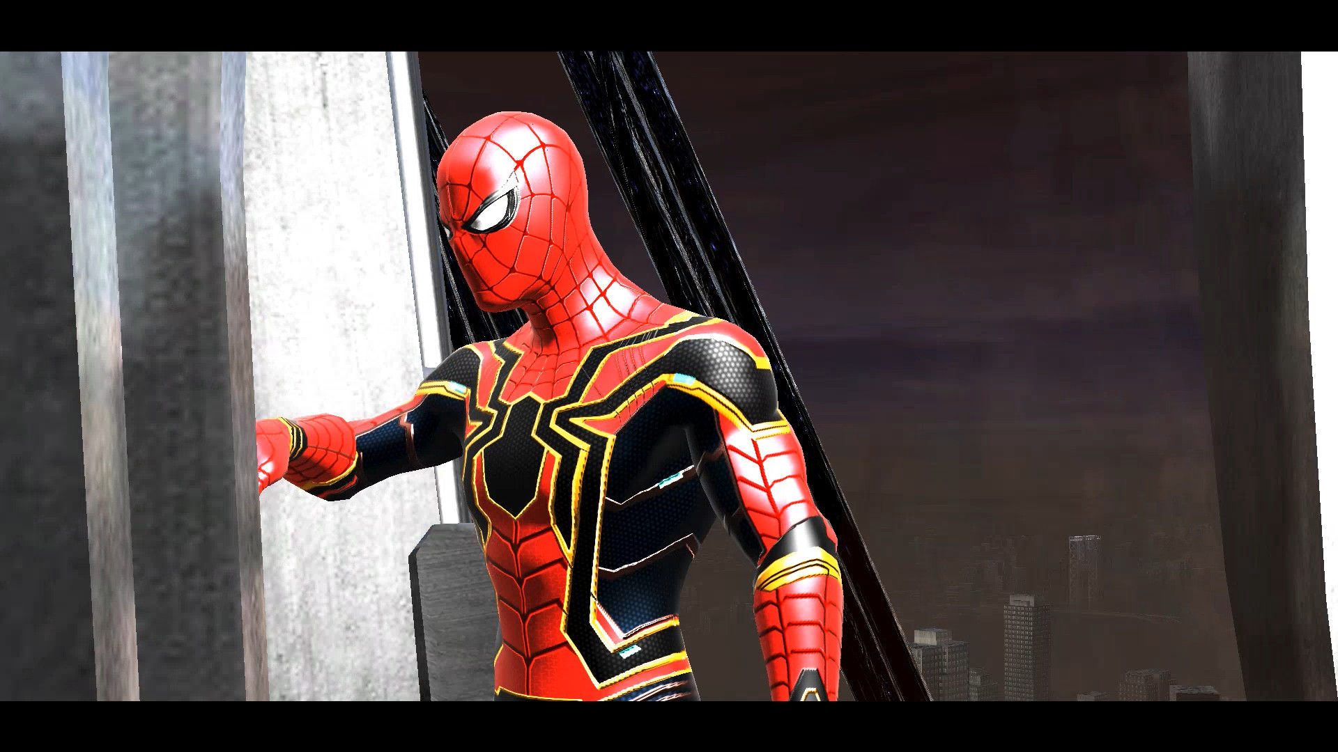 Wallpaper #j6U0MpMB0vj5YdARHNPk48 MCU Iron Spider Suit Mod Spider Man Web of Shadows Mods